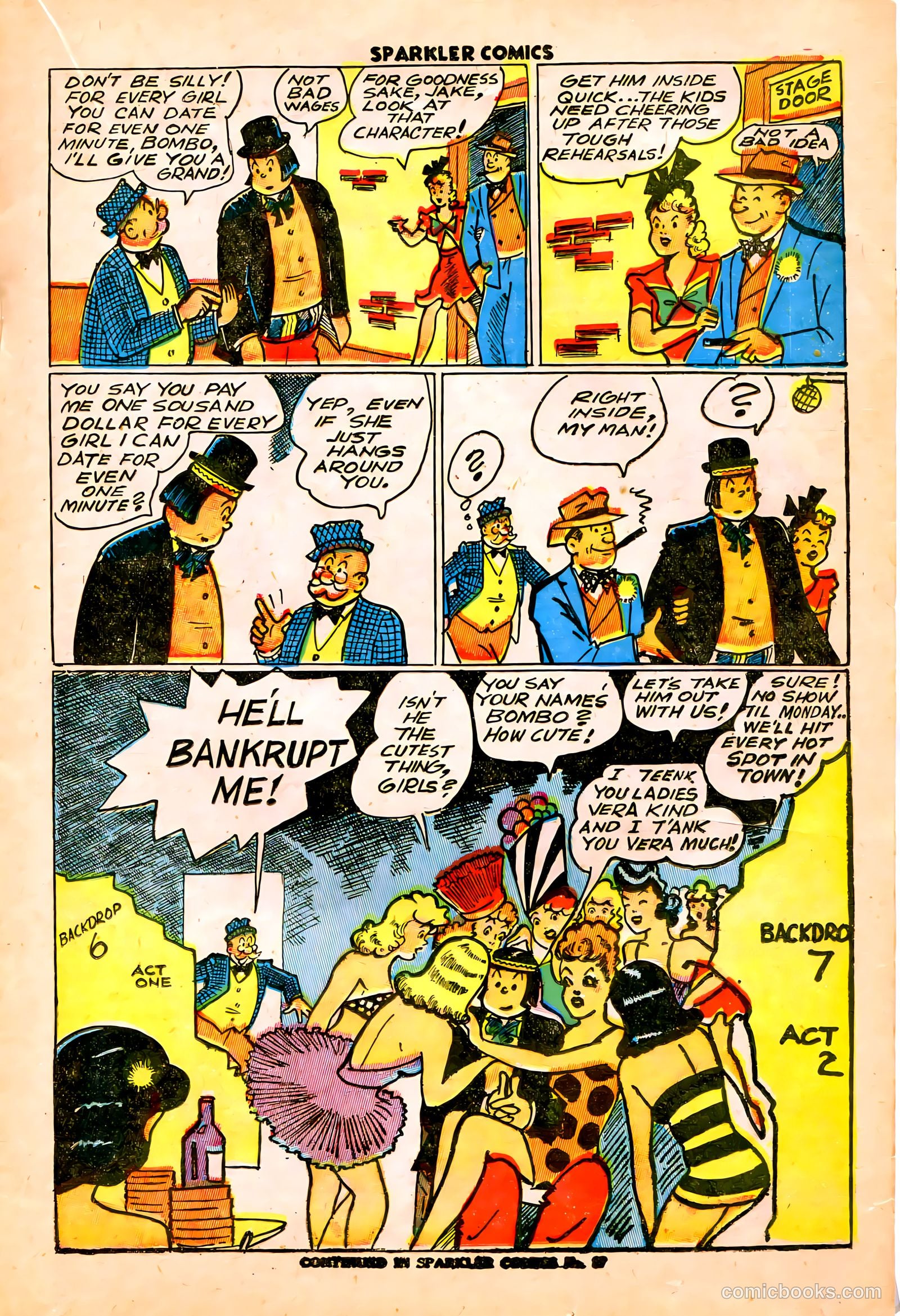 Sparkler Comics #56 (1948) — page 20 of 41