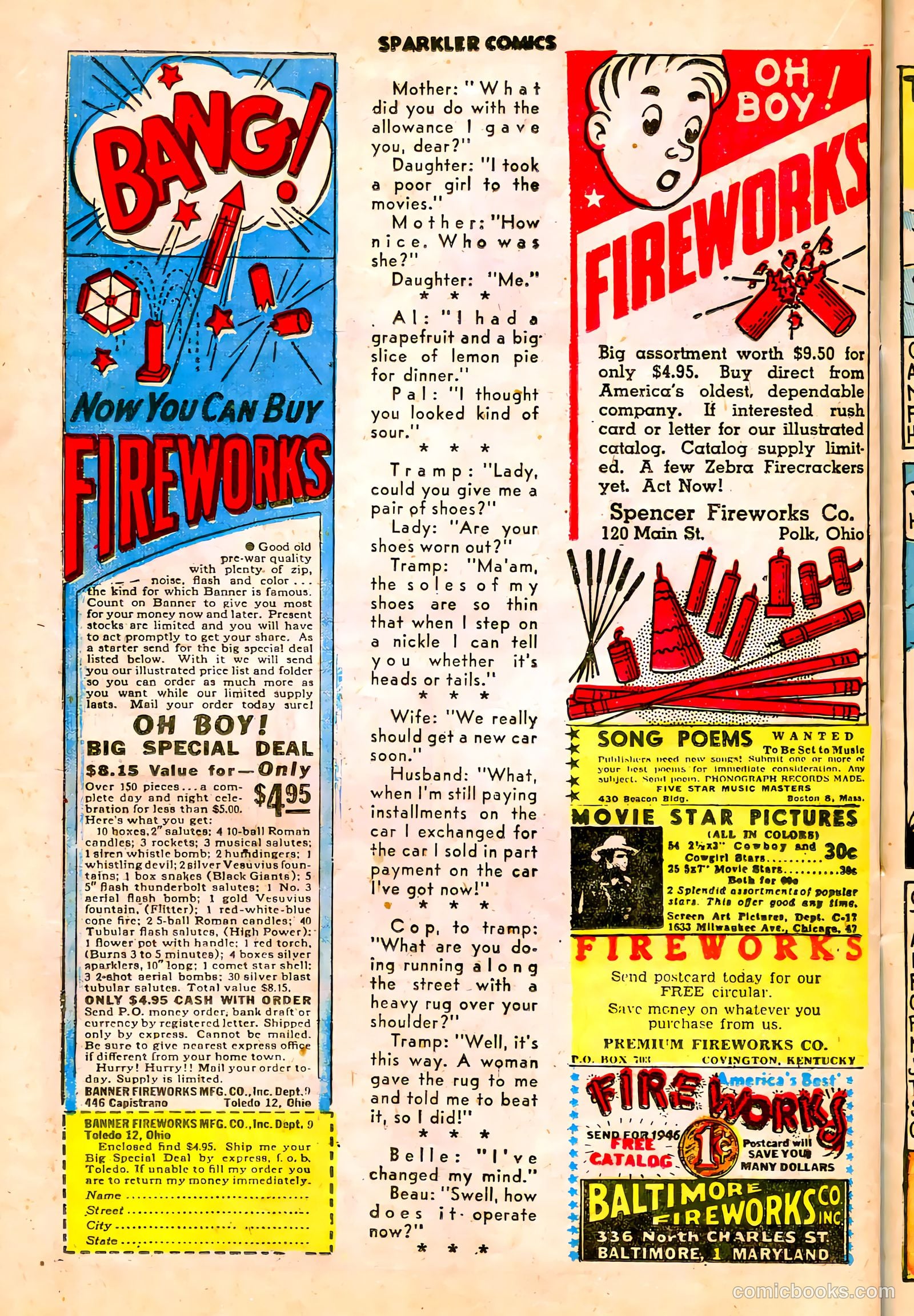 Sparkler Comics #56 (1948) — page 23 of 41