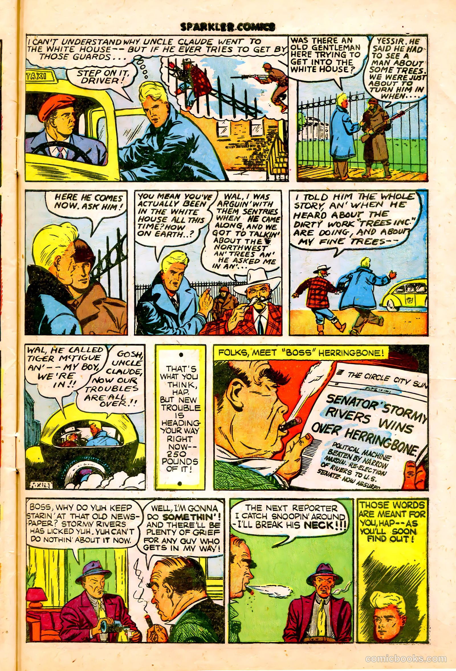 Sparkler Comics #56 (1948) — page 30 of 41