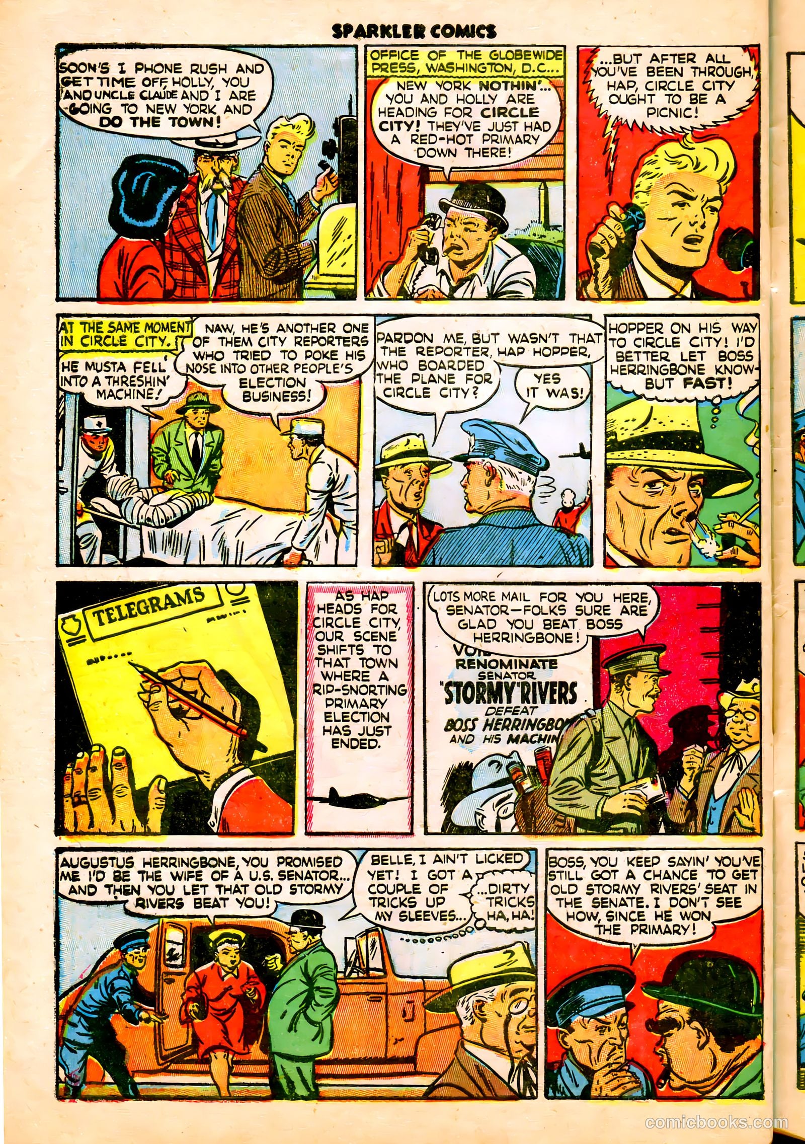 Sparkler Comics #56 (1948) — page 31 of 41