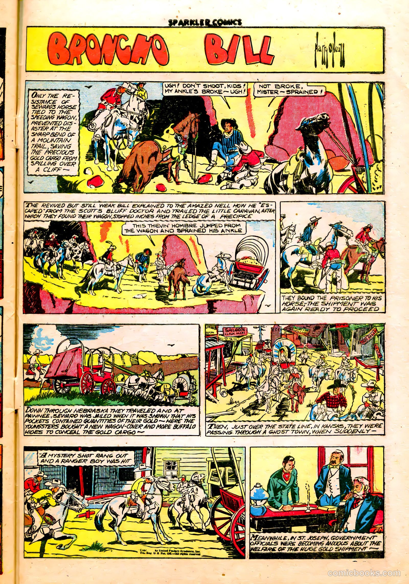 Sparkler Comics #56 (1948) — page 34 of 41
