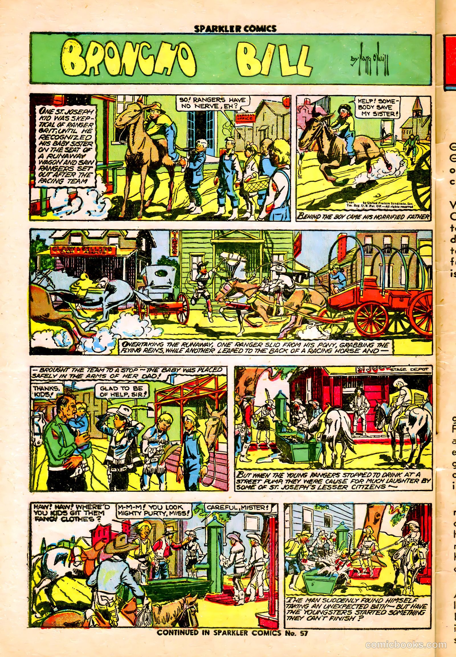 Sparkler Comics #56 (1948) — page 37 of 41
