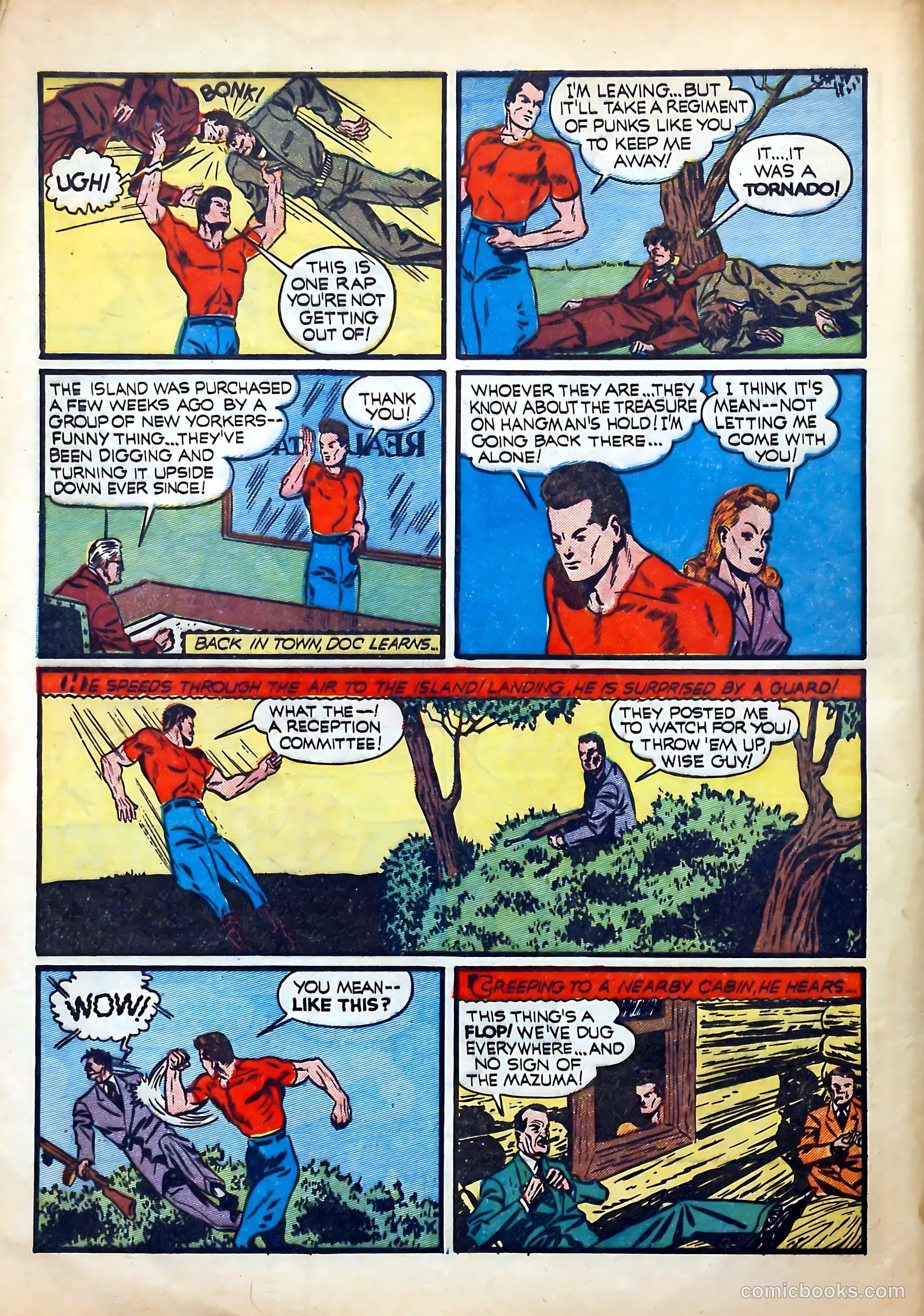 Thrilling Comics #13 (1940) — page 7 of 69