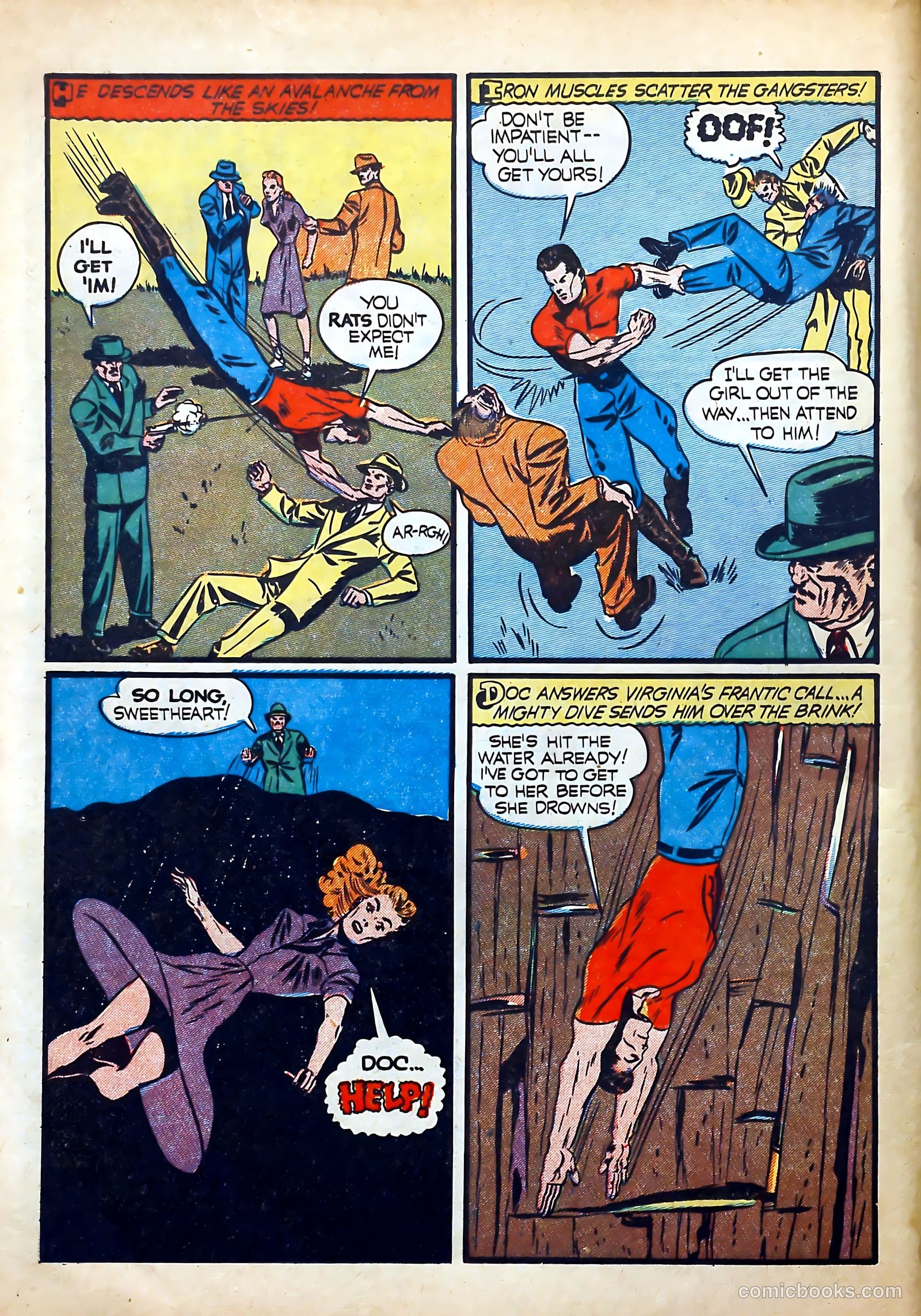 Thrilling Comics #13 (1940) — page 9 of 69