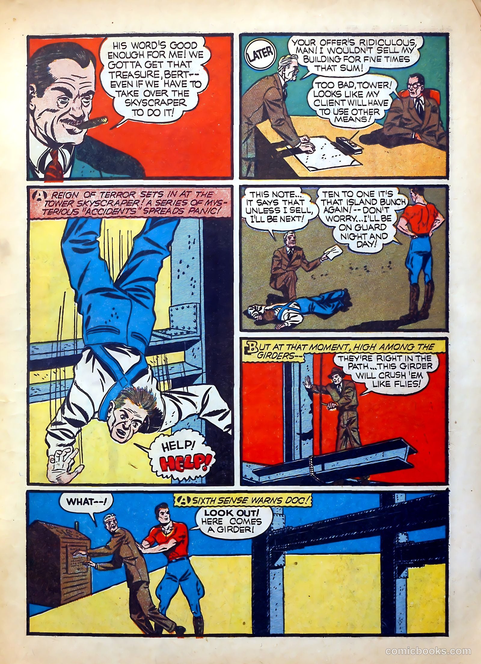 Thrilling Comics #13 (1940) — page 12 of 69
