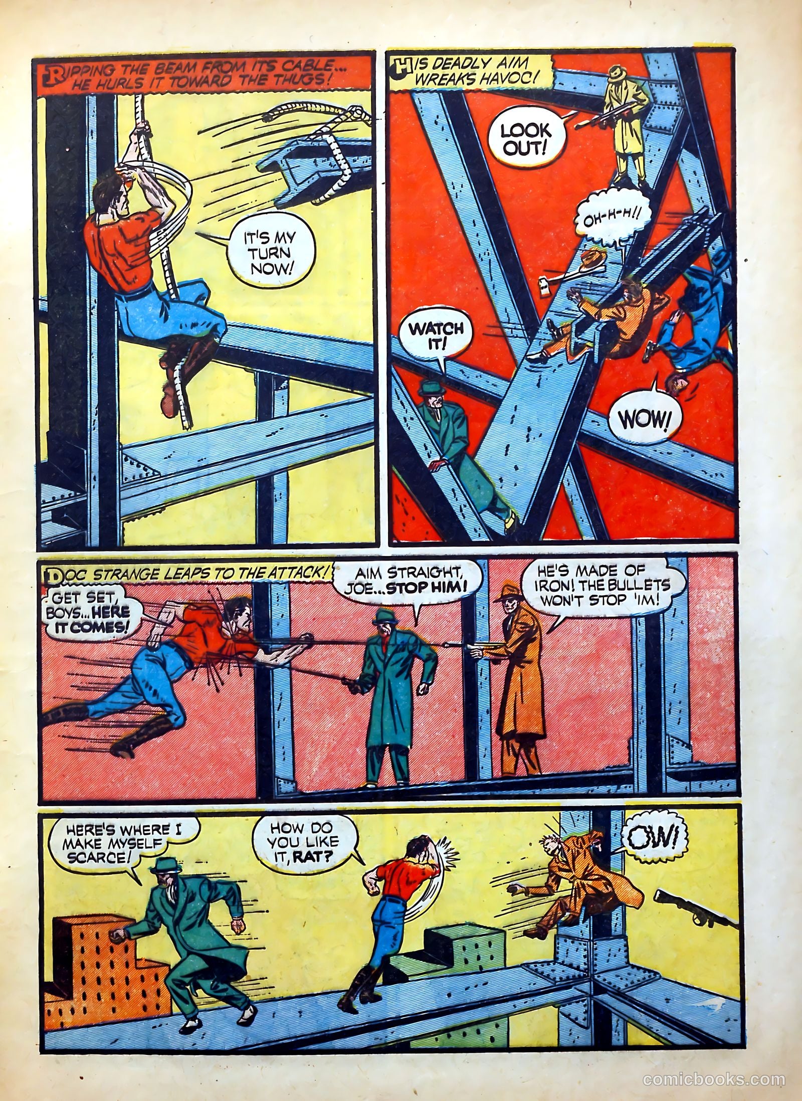 Thrilling Comics #13 (1940) — page 16 of 69
