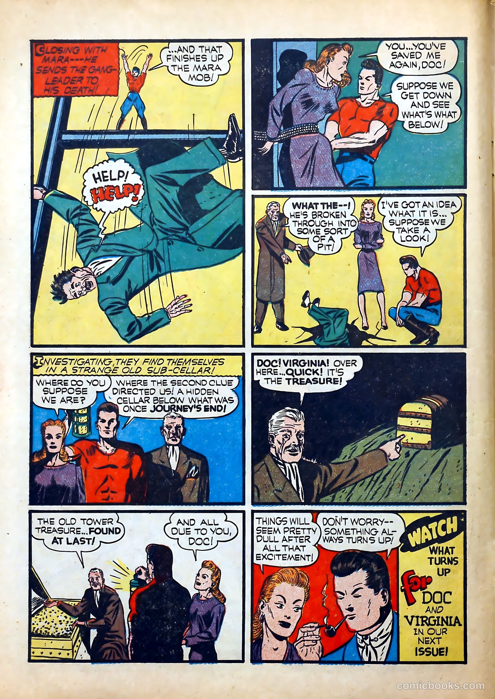 Thrilling Comics #13 (1940) — page 17 of 69