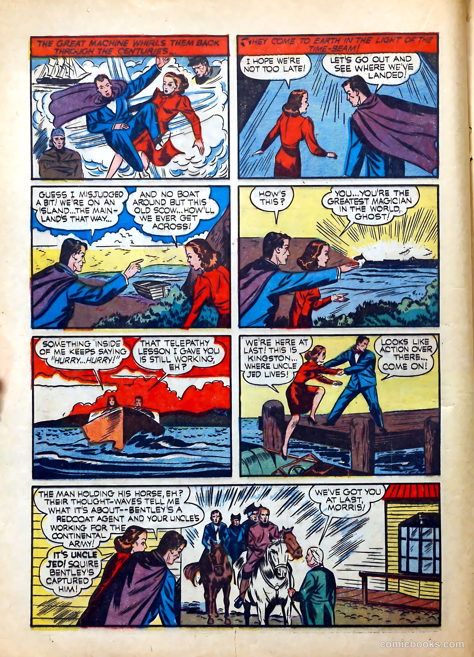 Thrilling Comics #13 (1940) — page 21 of 69