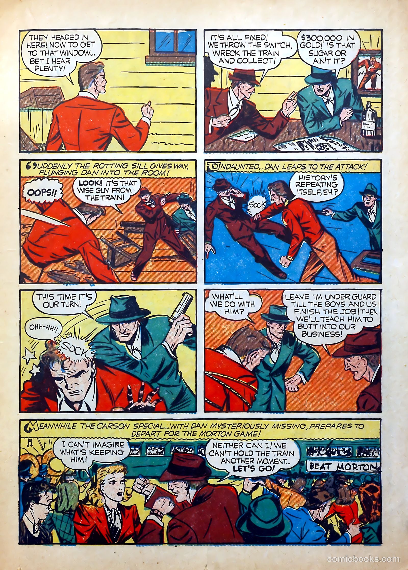 Thrilling Comics #13 (1940) — page 30 of 69