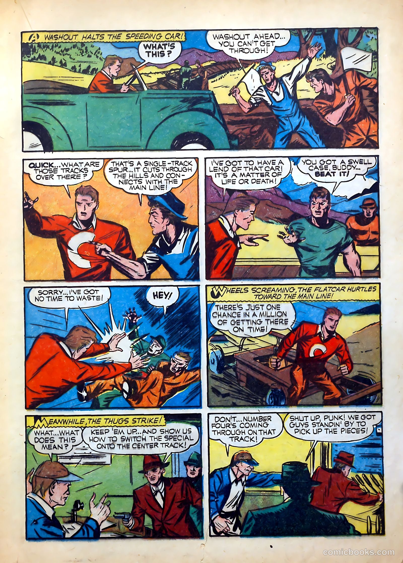 Thrilling Comics #13 (1940) — page 32 of 69