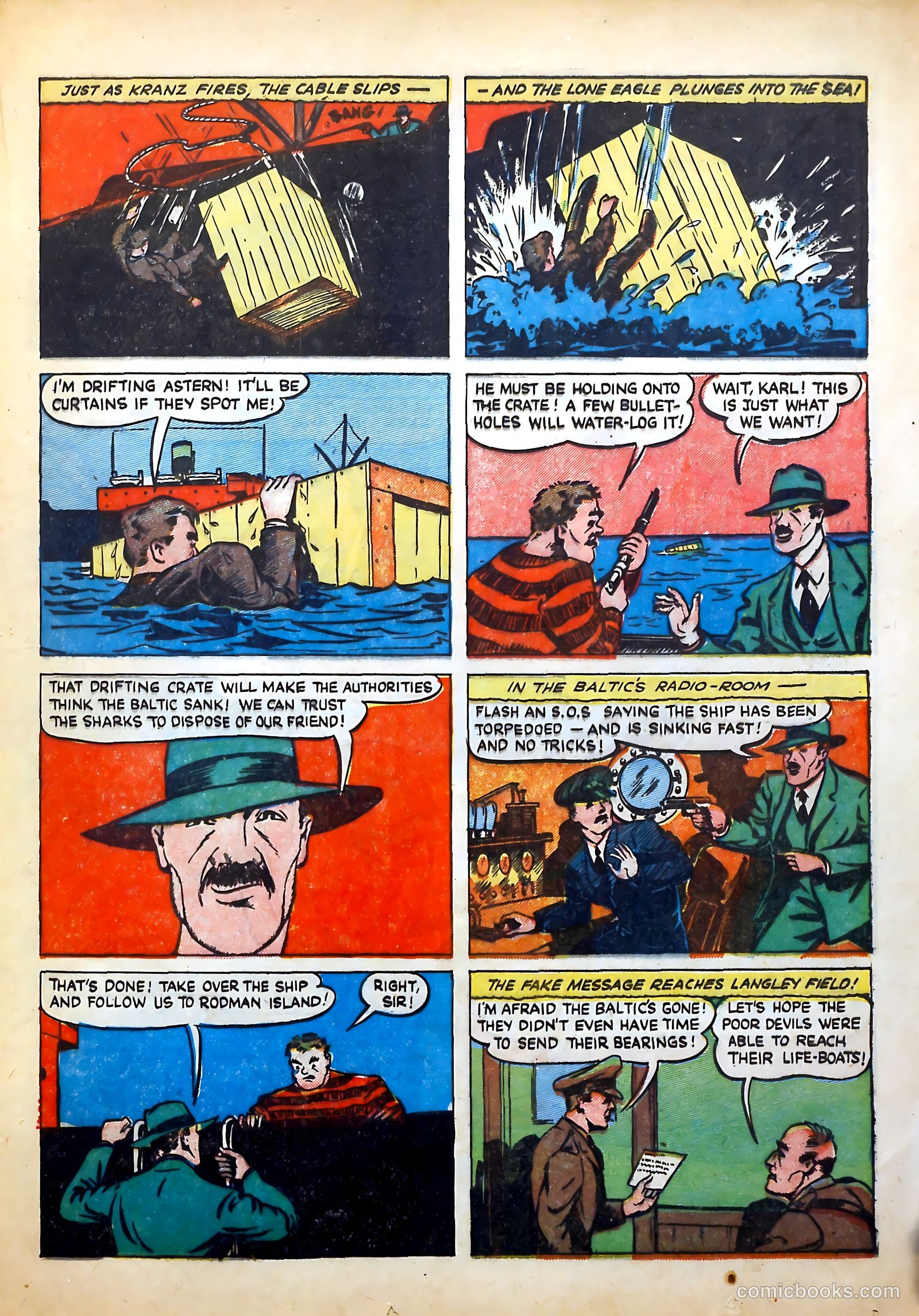 Thrilling Comics #13 (1940) — page 40 of 69
