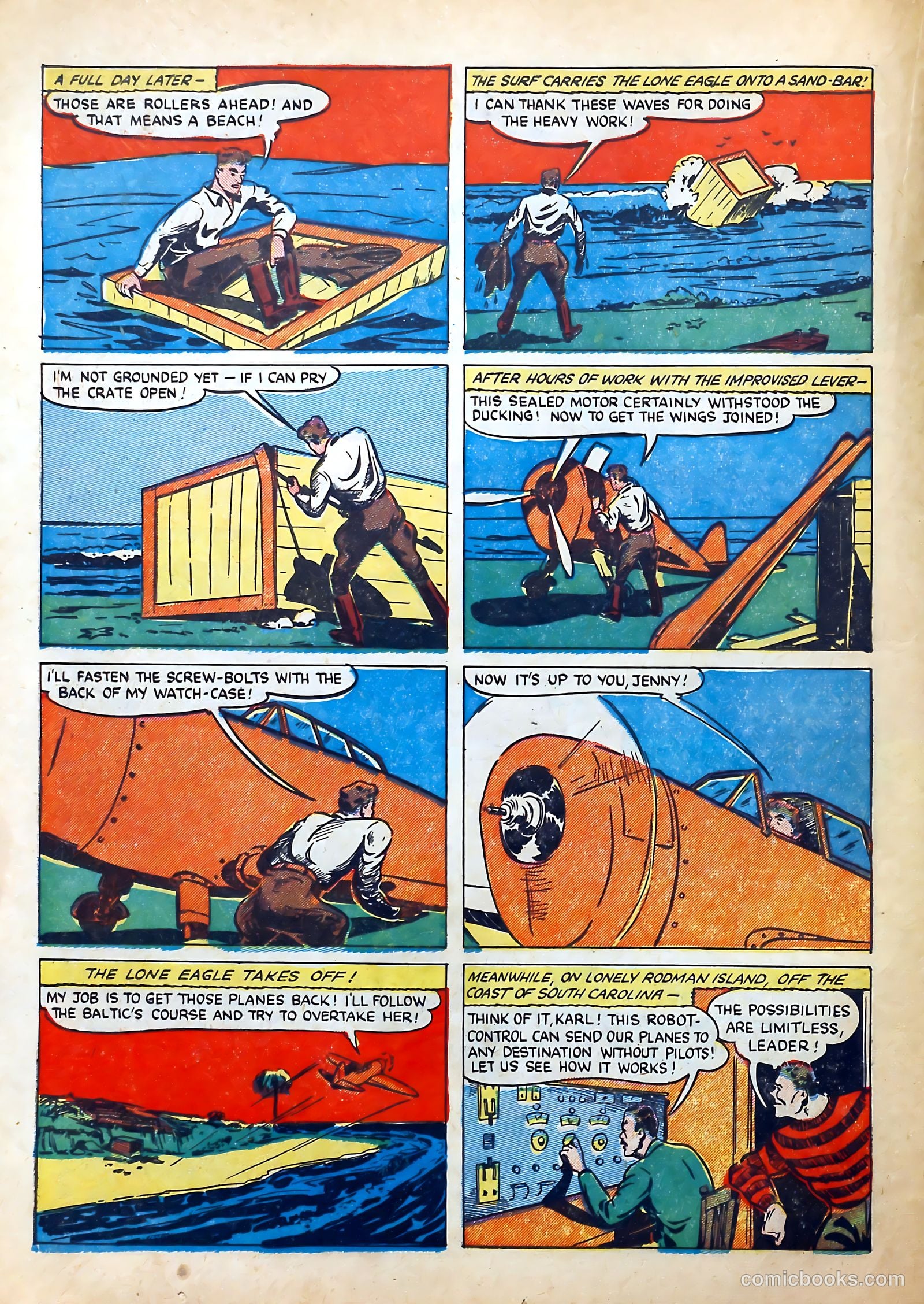 Thrilling Comics #13 (1940) — page 41 of 69