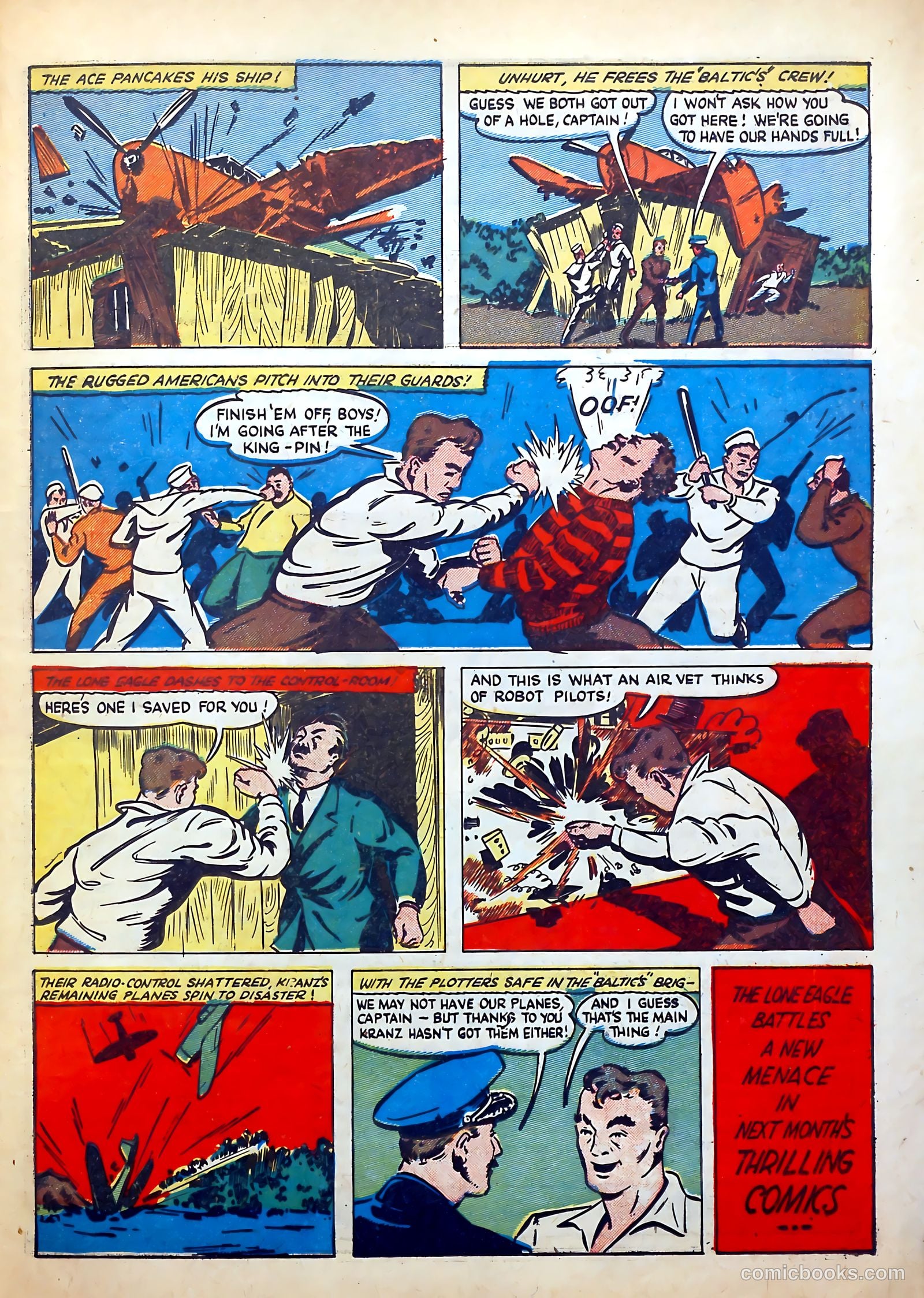 Thrilling Comics #13 (1940) — page 44 of 69