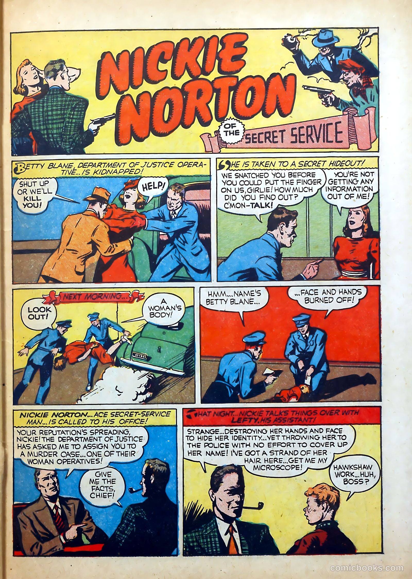 Thrilling Comics #13 (1940) — page 46 of 69