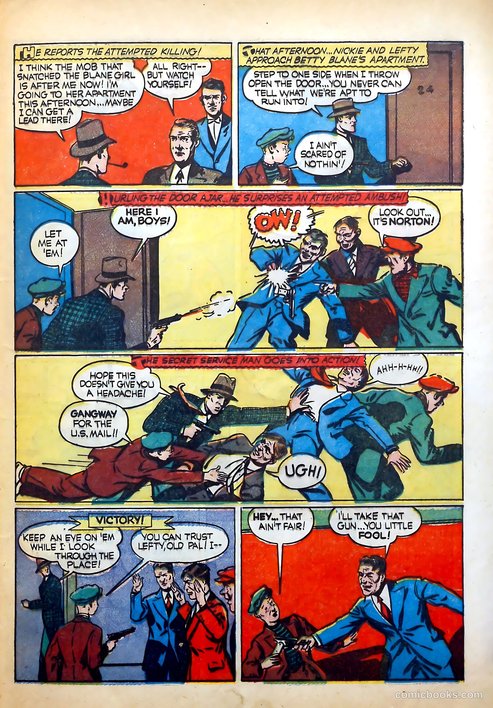Thrilling Comics #13 (1940) — page 48 of 69