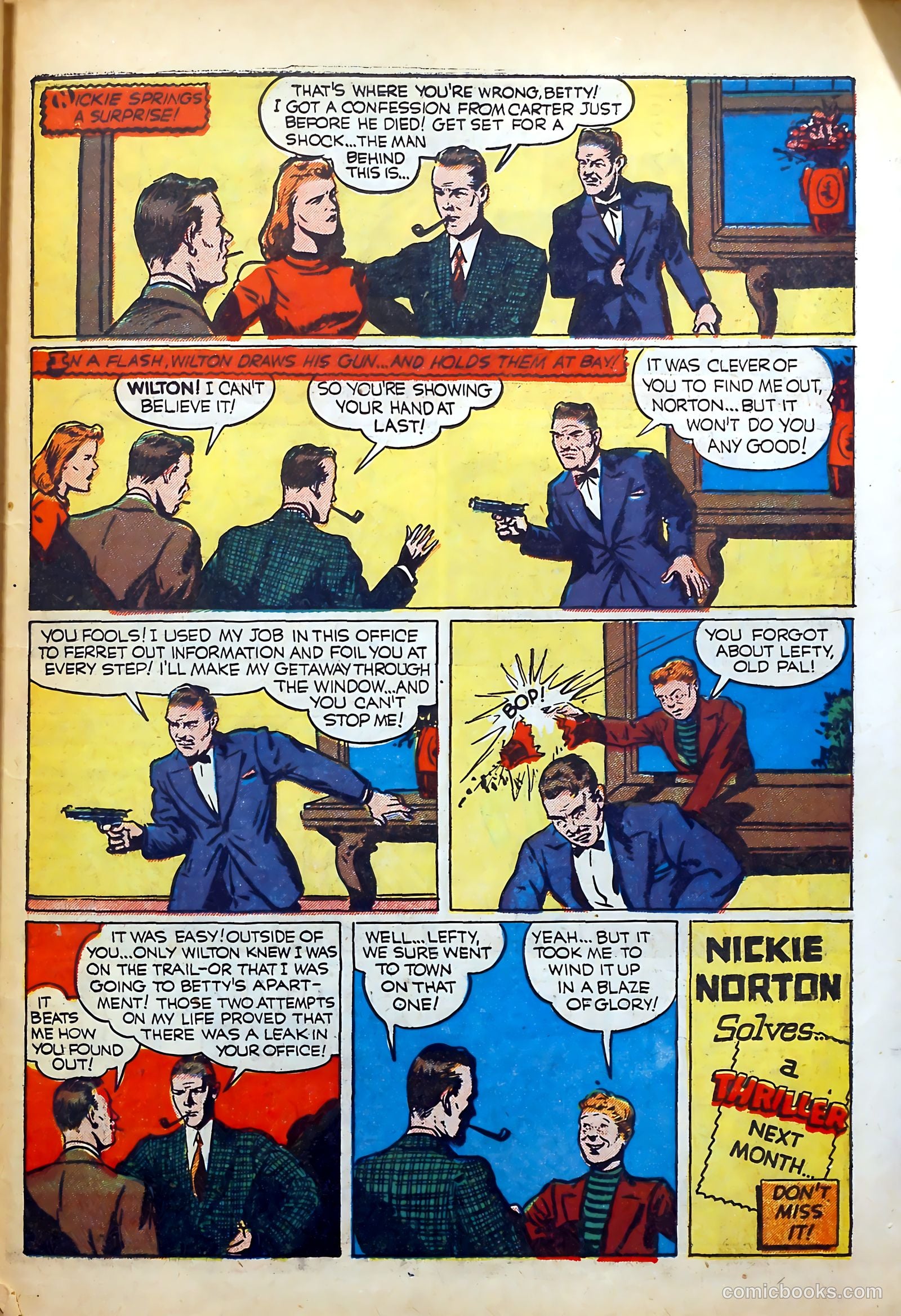 Thrilling Comics #13 (1940) — page 52 of 69