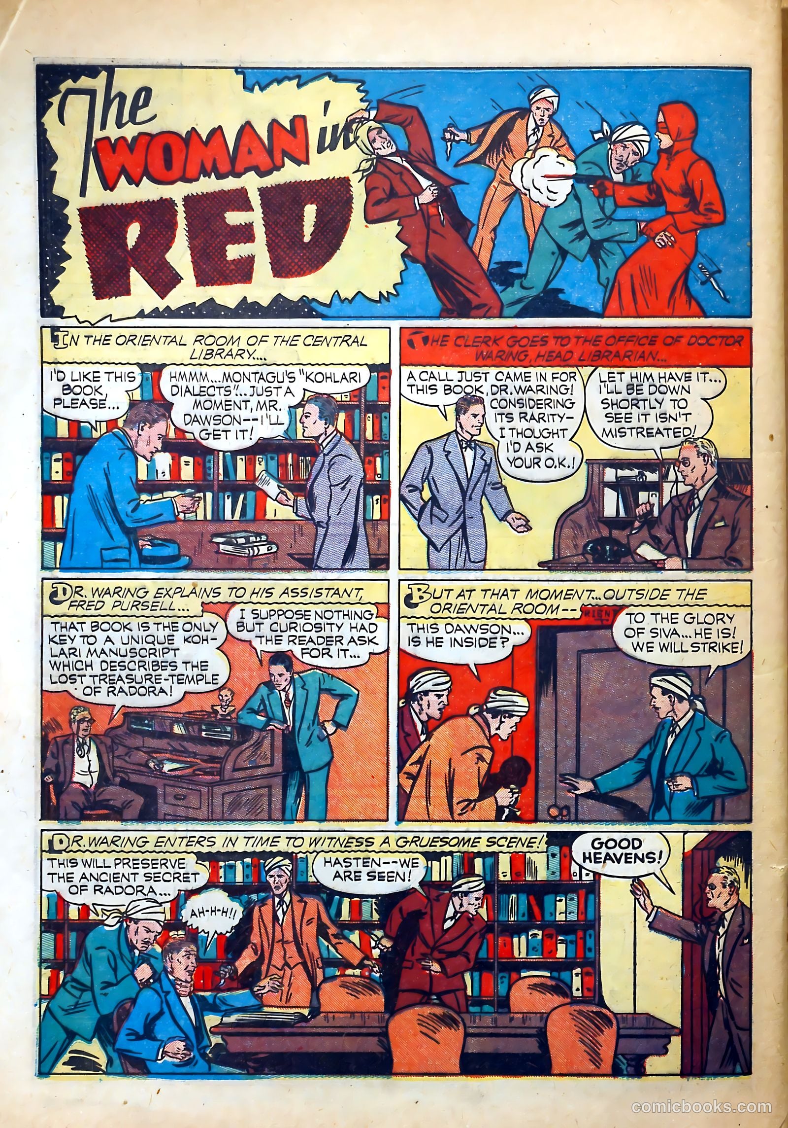Thrilling Comics #13 (1940) — page 53 of 69