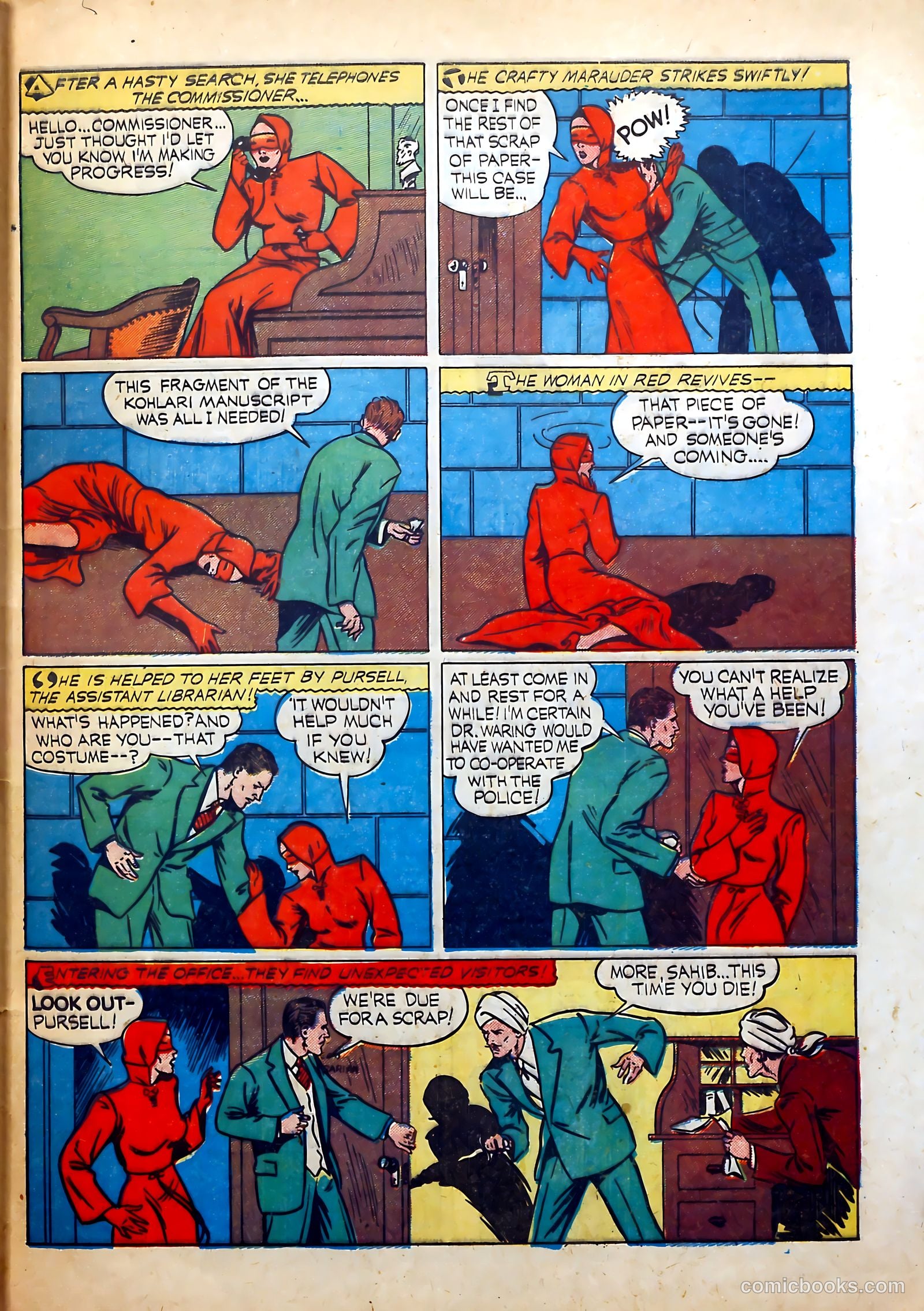 Thrilling Comics #13 (1940) — page 58 of 69