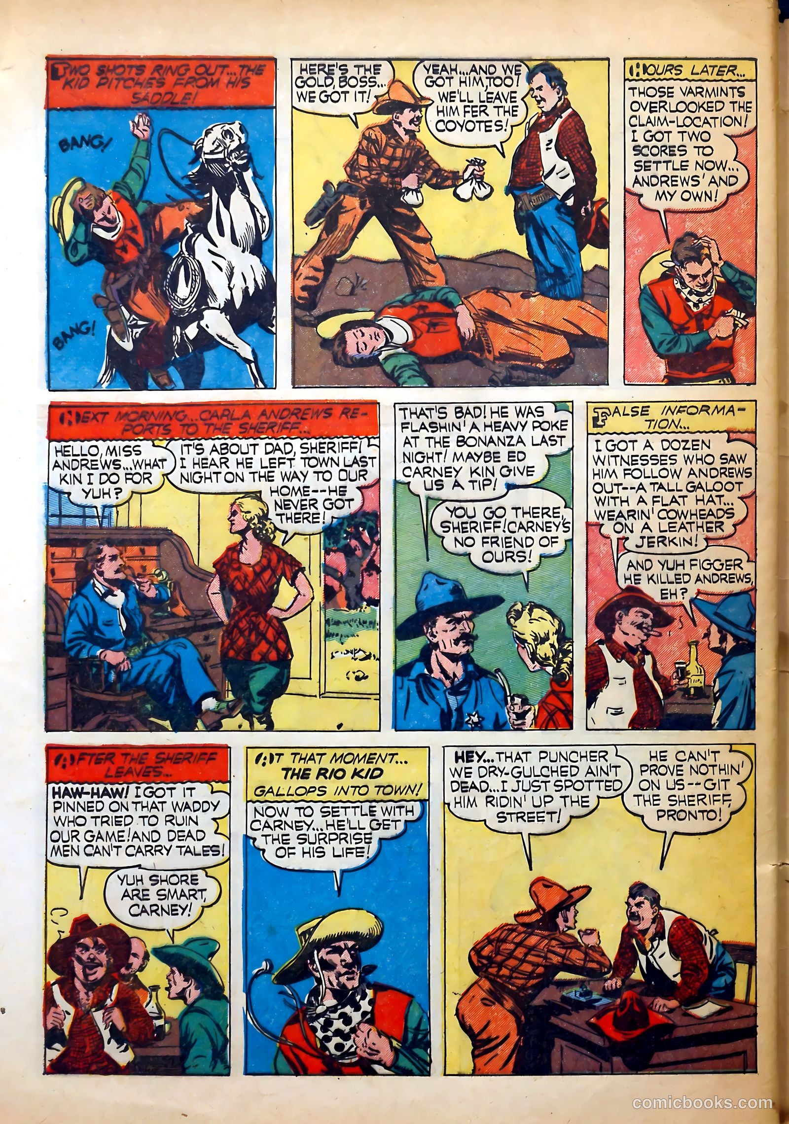 Thrilling Comics #13 (1940) — page 63 of 69
