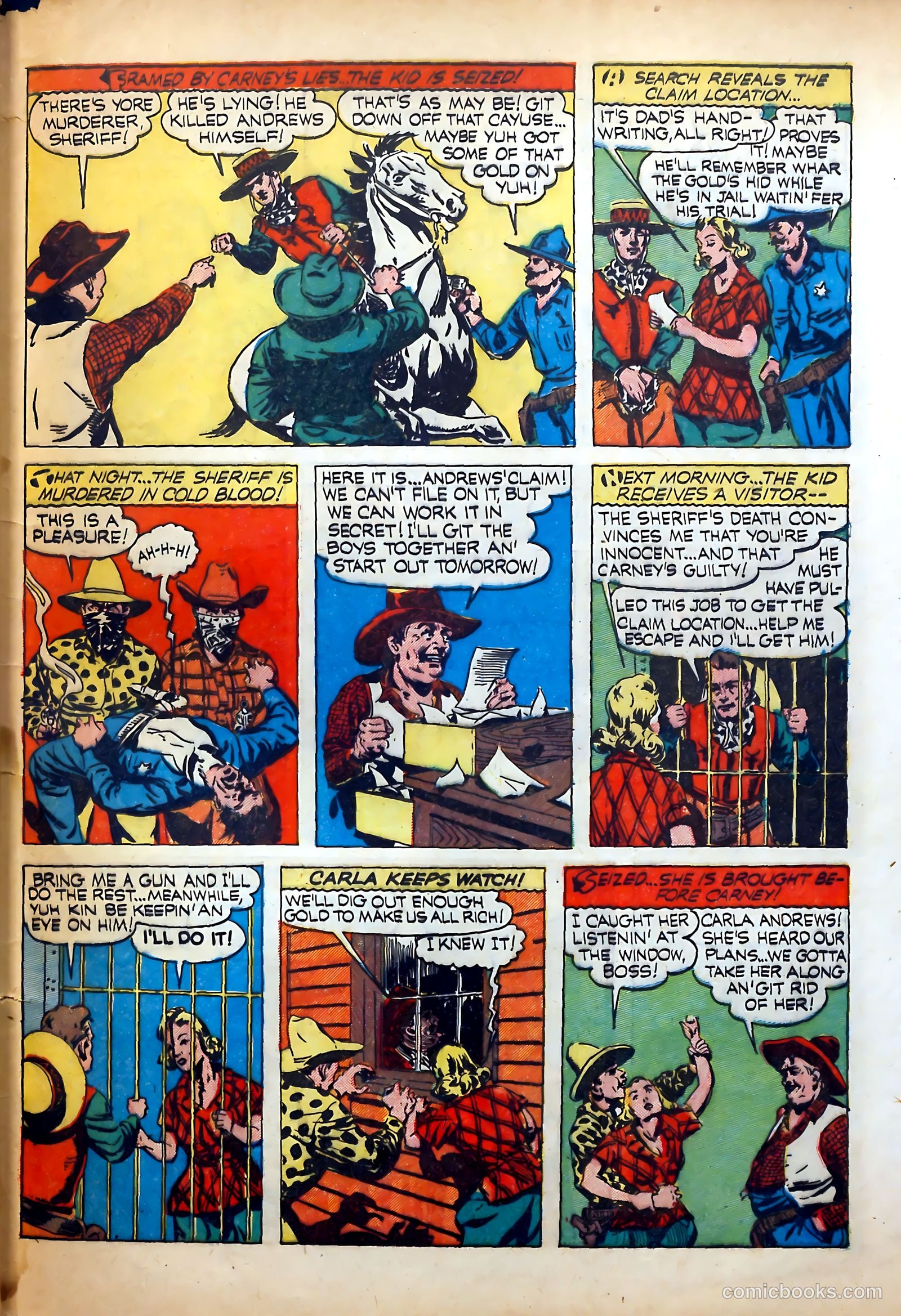 Thrilling Comics #13 (1940) — page 64 of 69