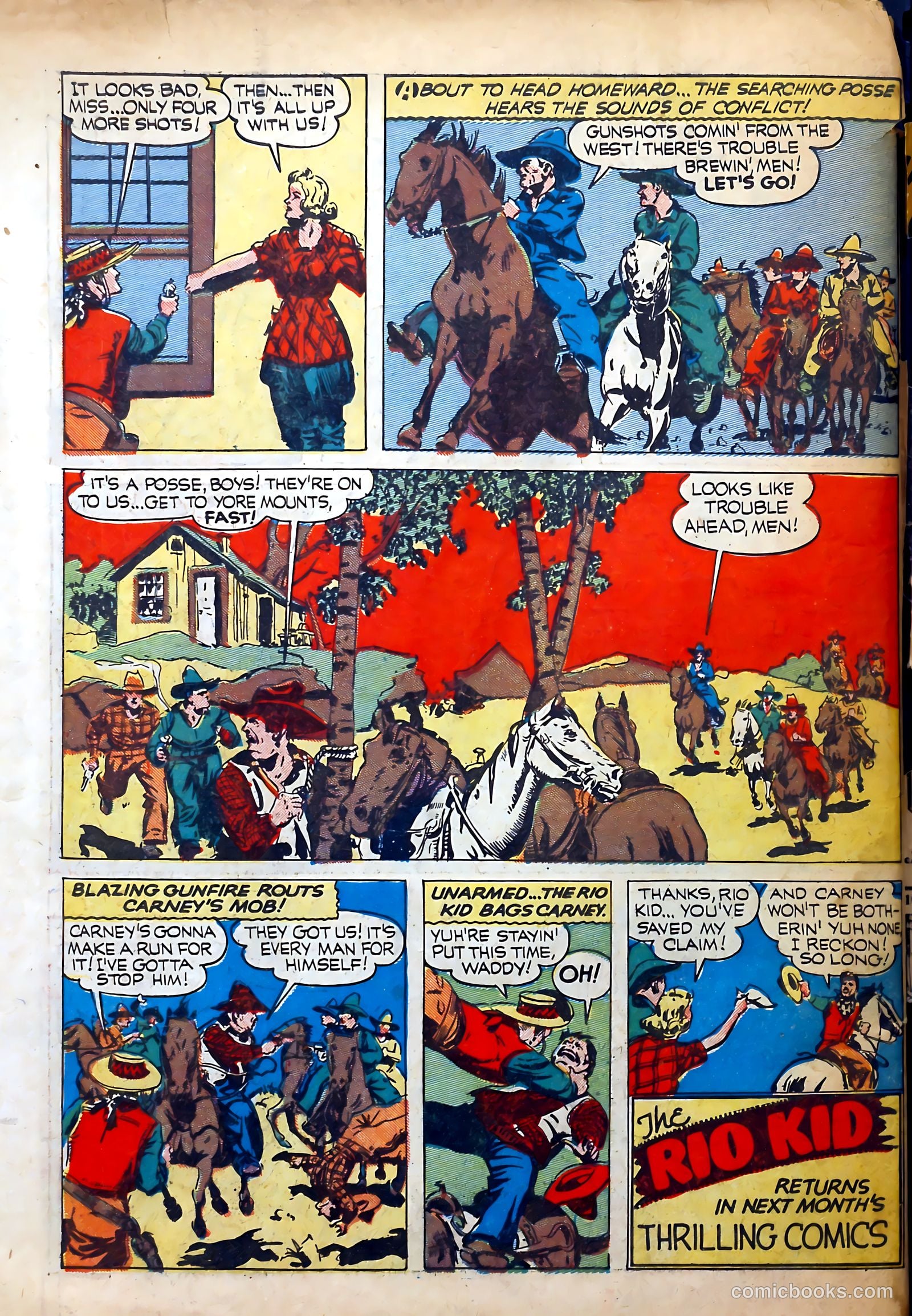 Thrilling Comics #13 (1940) — page 67 of 69