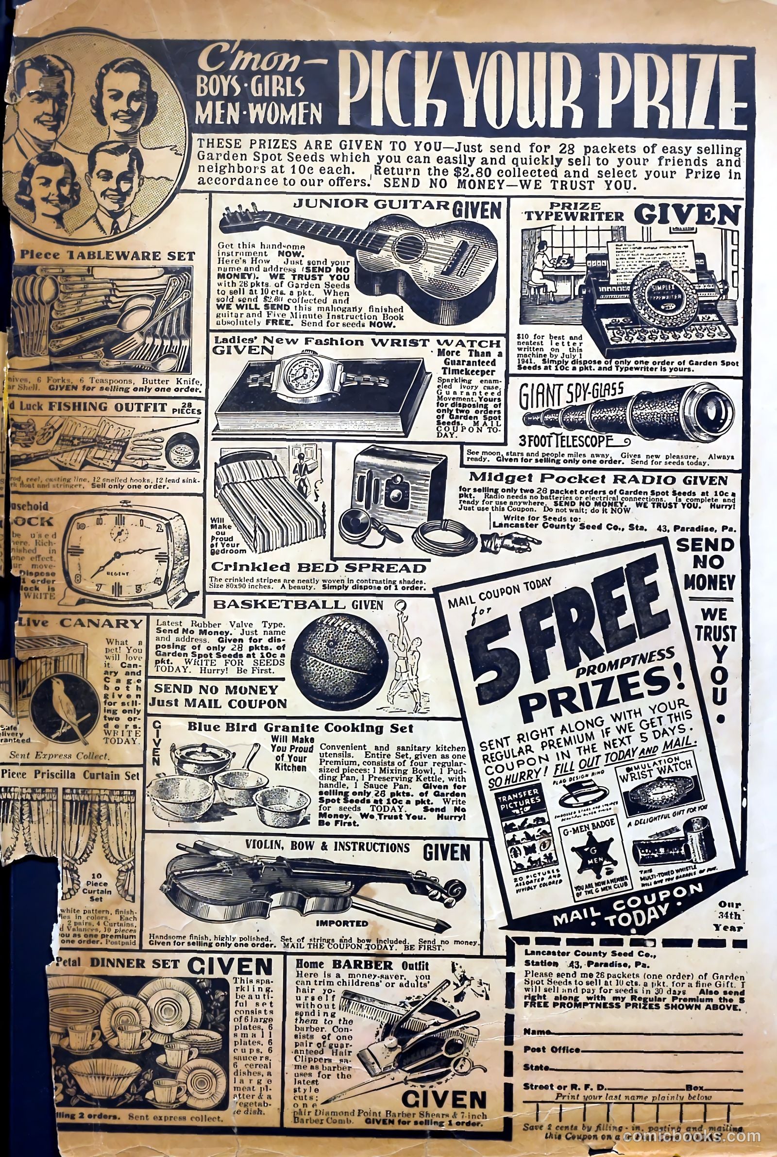 Thrilling Comics #13 (1940) — page 68 of 69