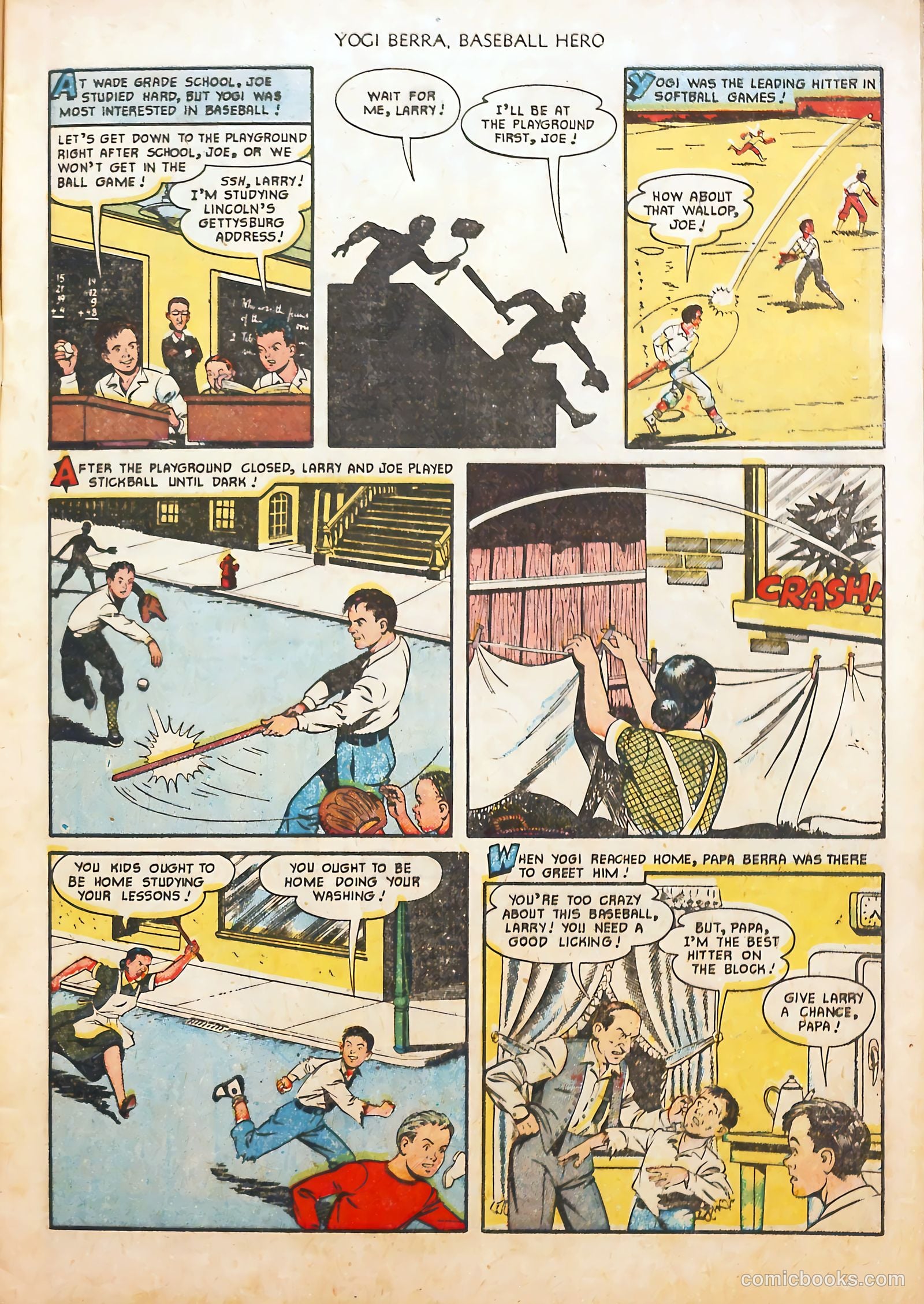 Yogi Berra #1 (1951) — page 5 of 36