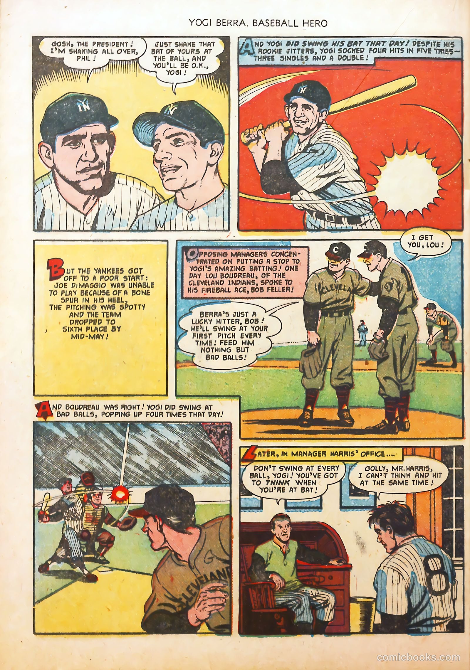 Yogi Berra #1 (1951) — page 20 of 36