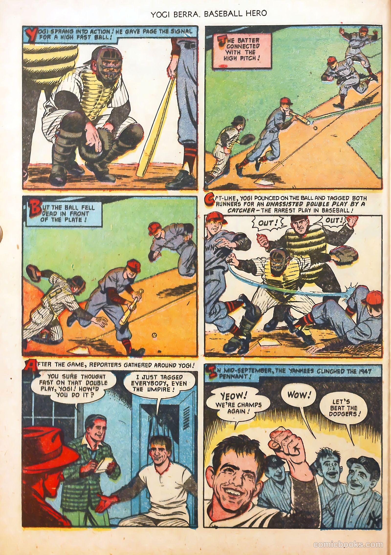 Yogi Berra #1 (1951) — page 24 of 36