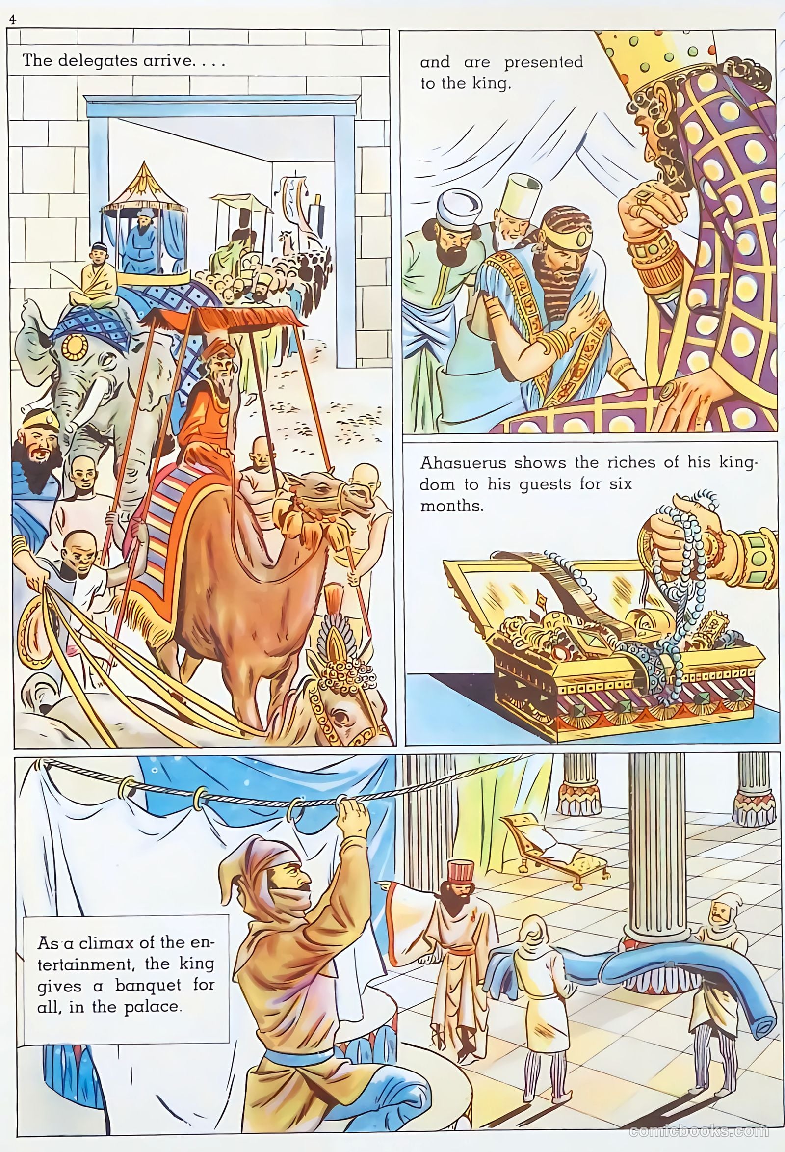 The Life of Esther Visualized #1 (1947) — page 4 of 48
