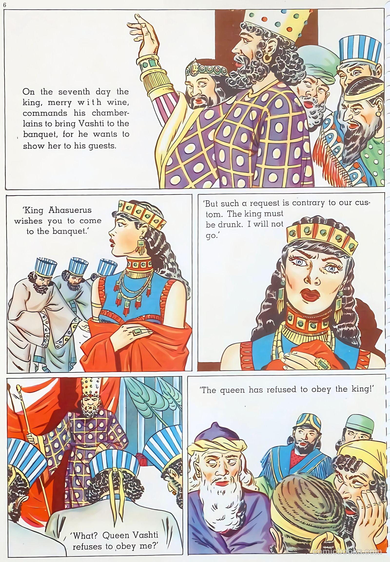 The Life of Esther Visualized #1 (1947) — page 7 of 48