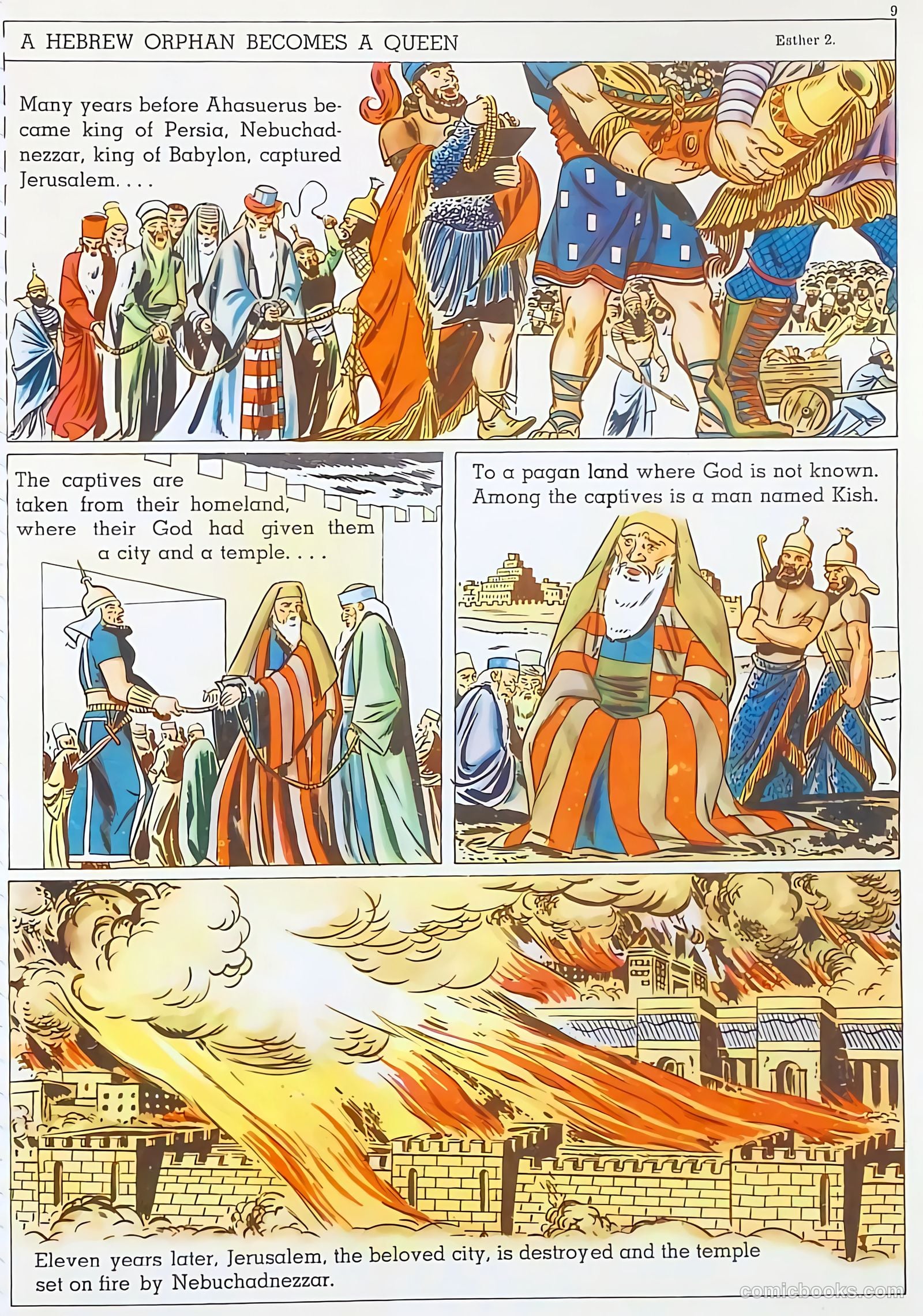 The Life of Esther Visualized #1 (1947) — page 10 of 48
