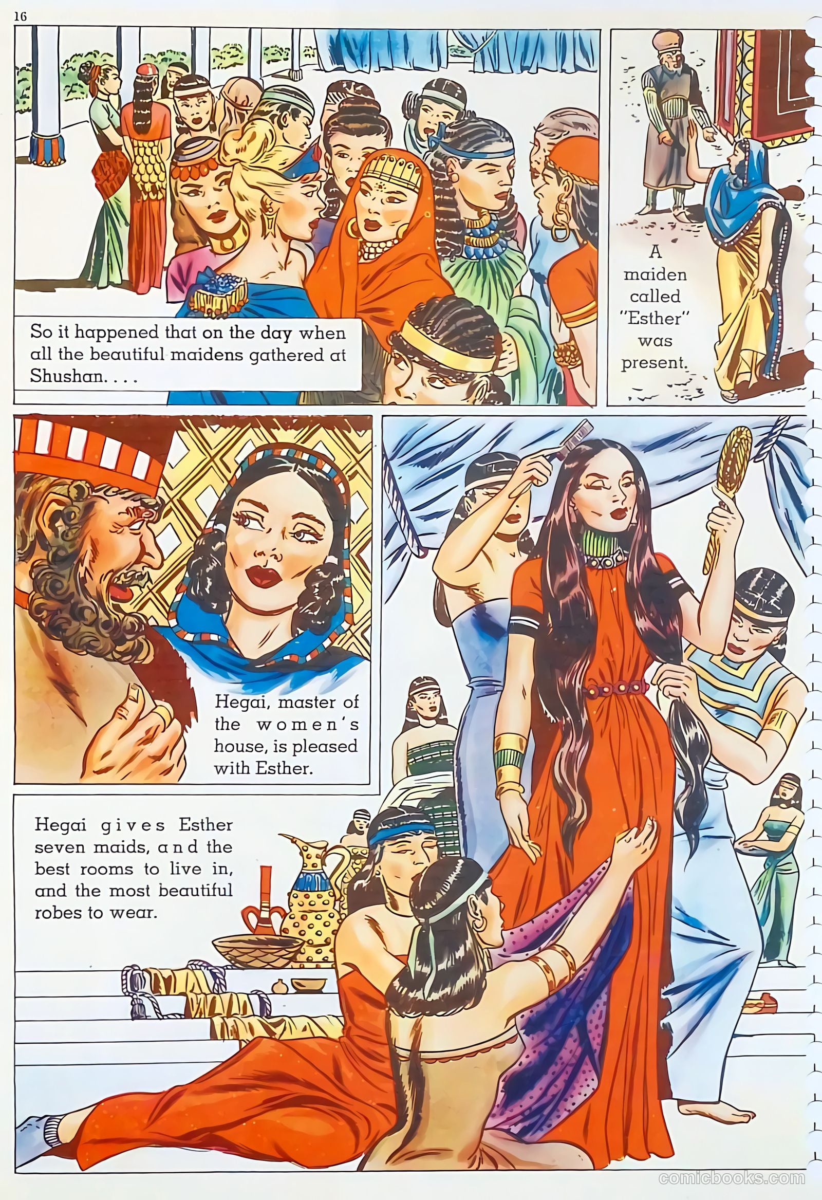 The Life of Esther Visualized #1 (1947) — page 17 of 48