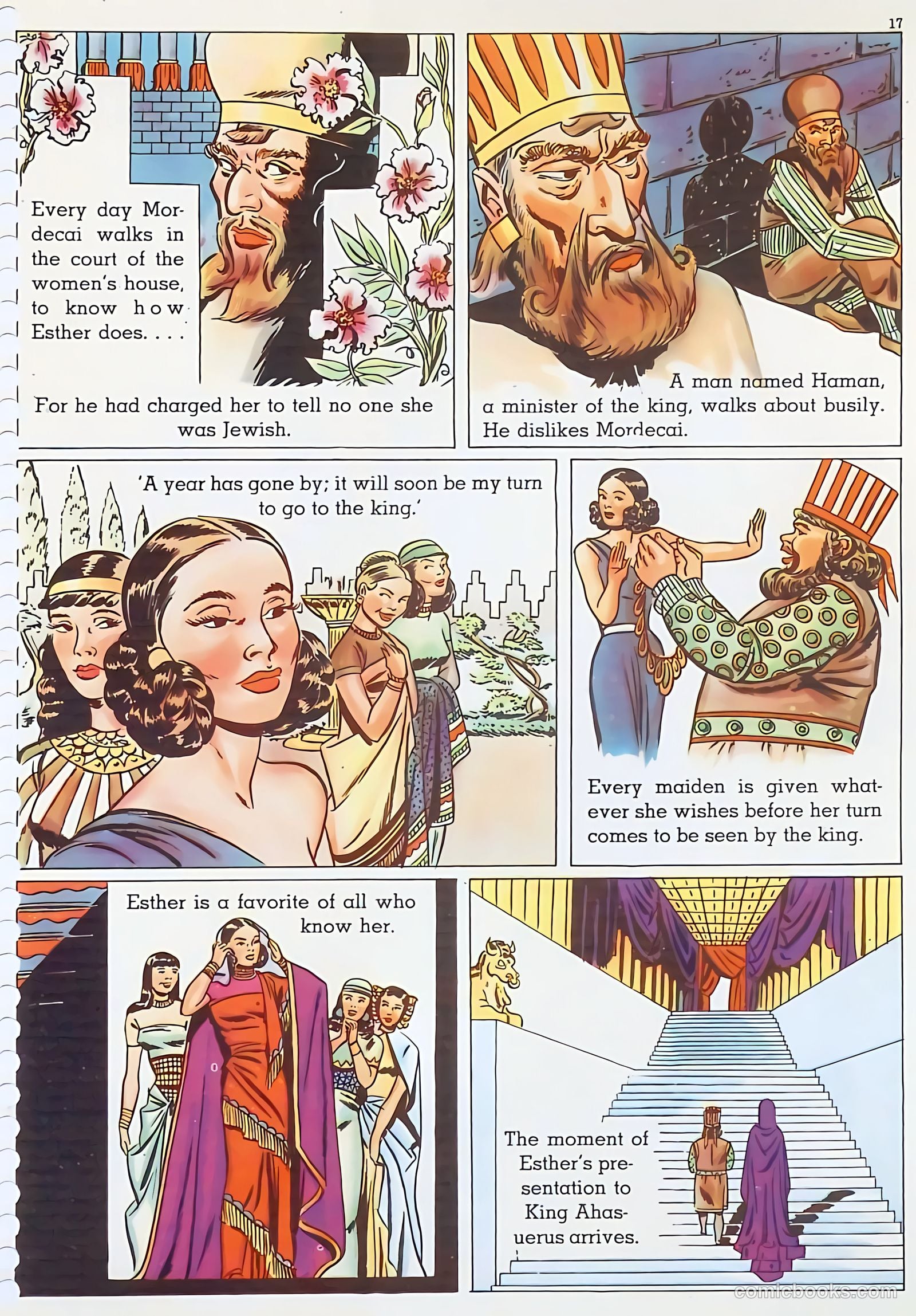 The Life of Esther Visualized #1 (1947) — page 18 of 48