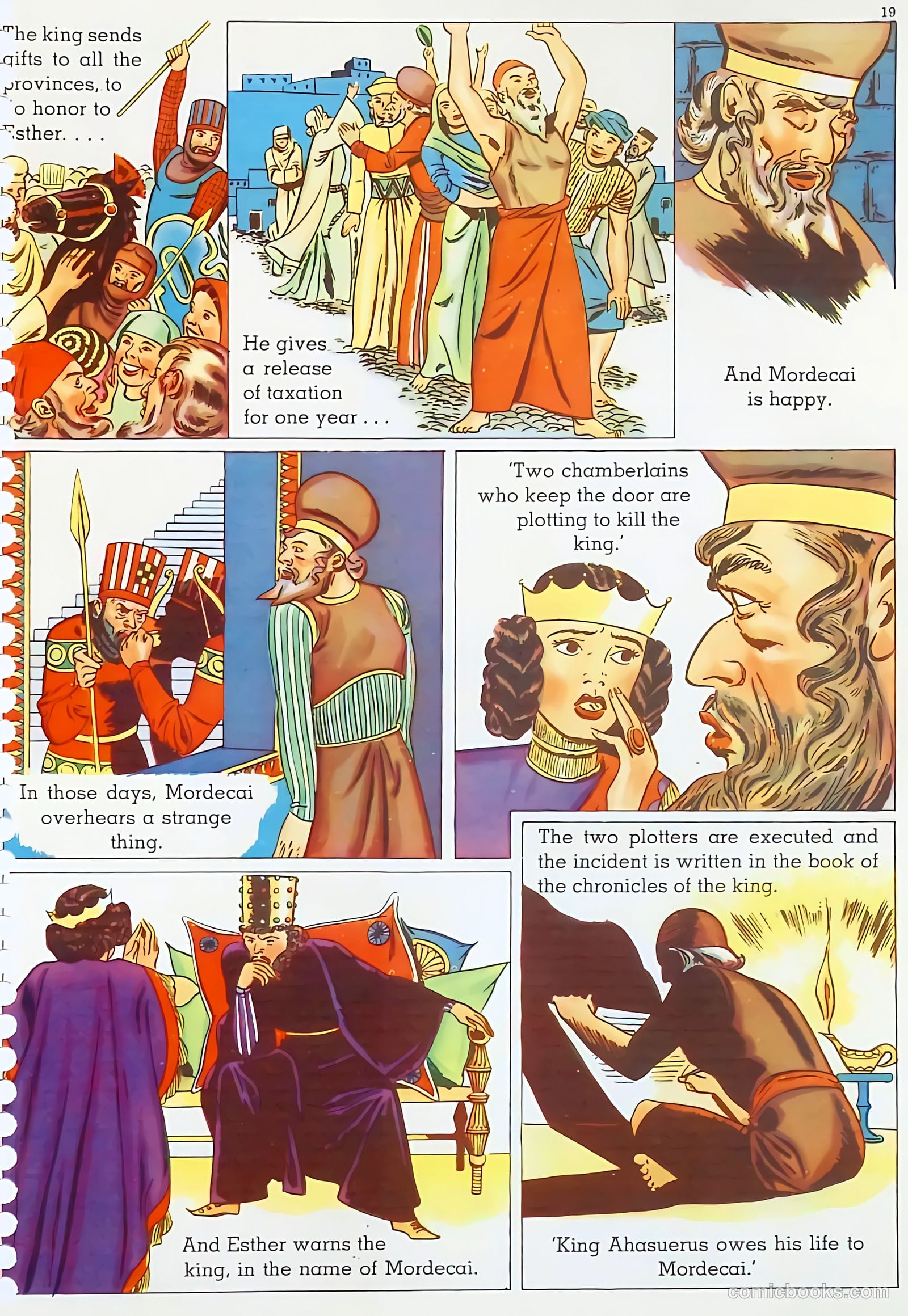 The Life of Esther Visualized #1 (1947) — page 20 of 48
