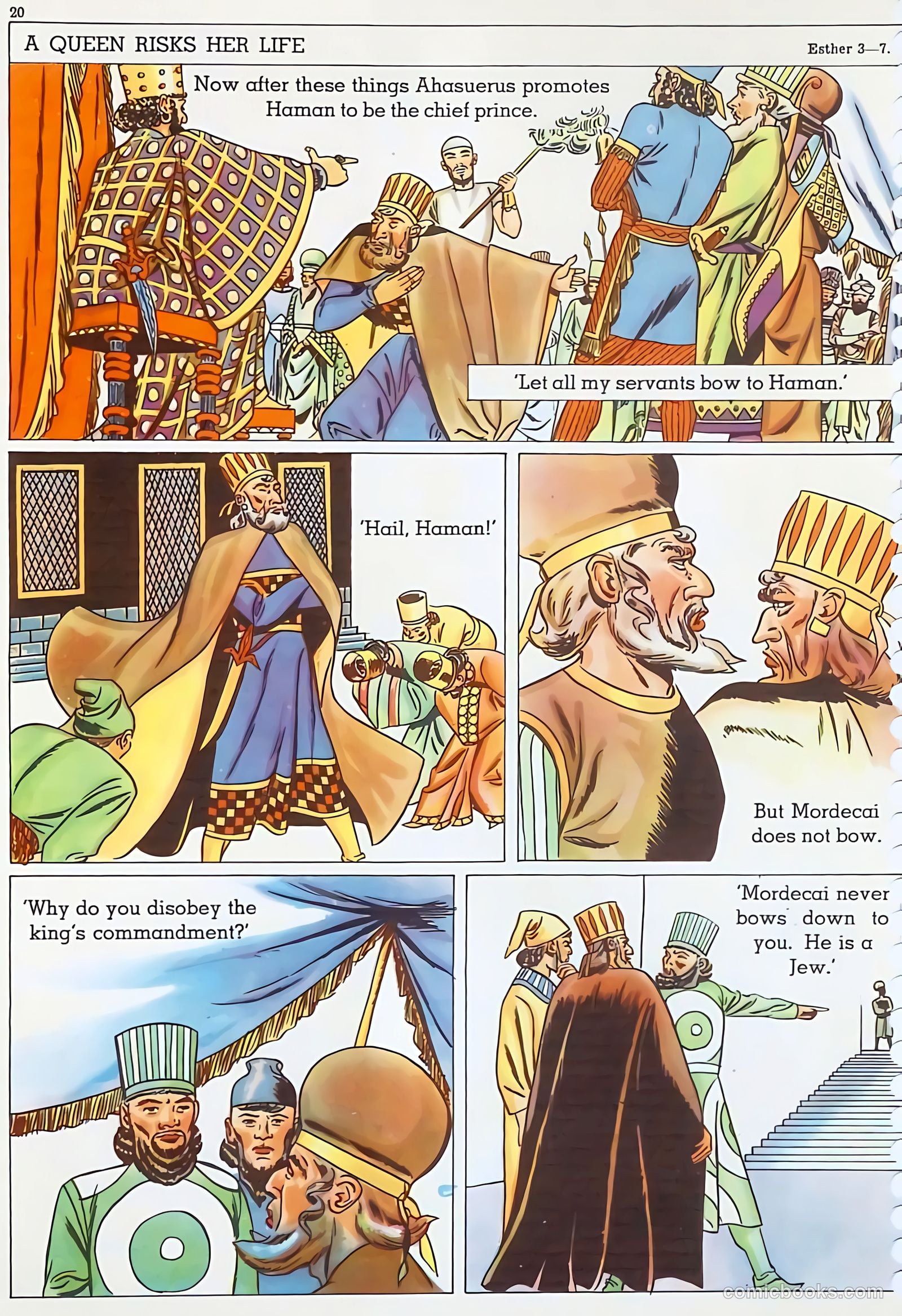 The Life of Esther Visualized #1 (1947) — page 21 of 48