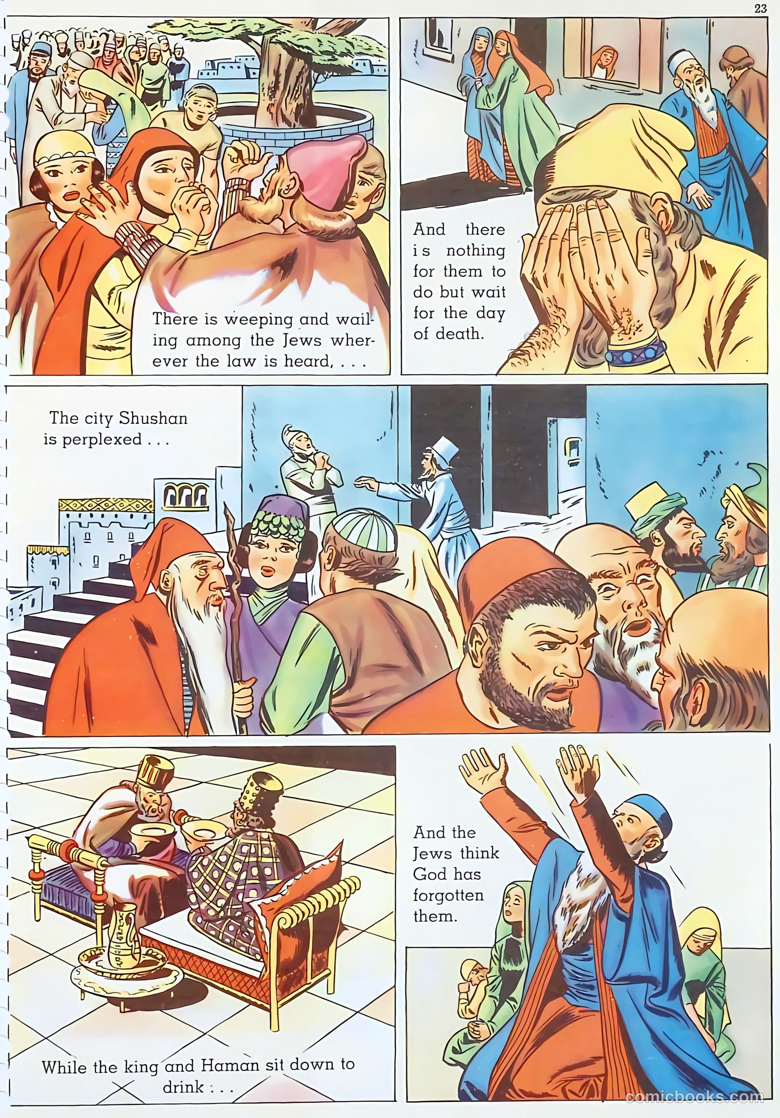 The Life of Esther Visualized #1 (1947) — page 24 of 48