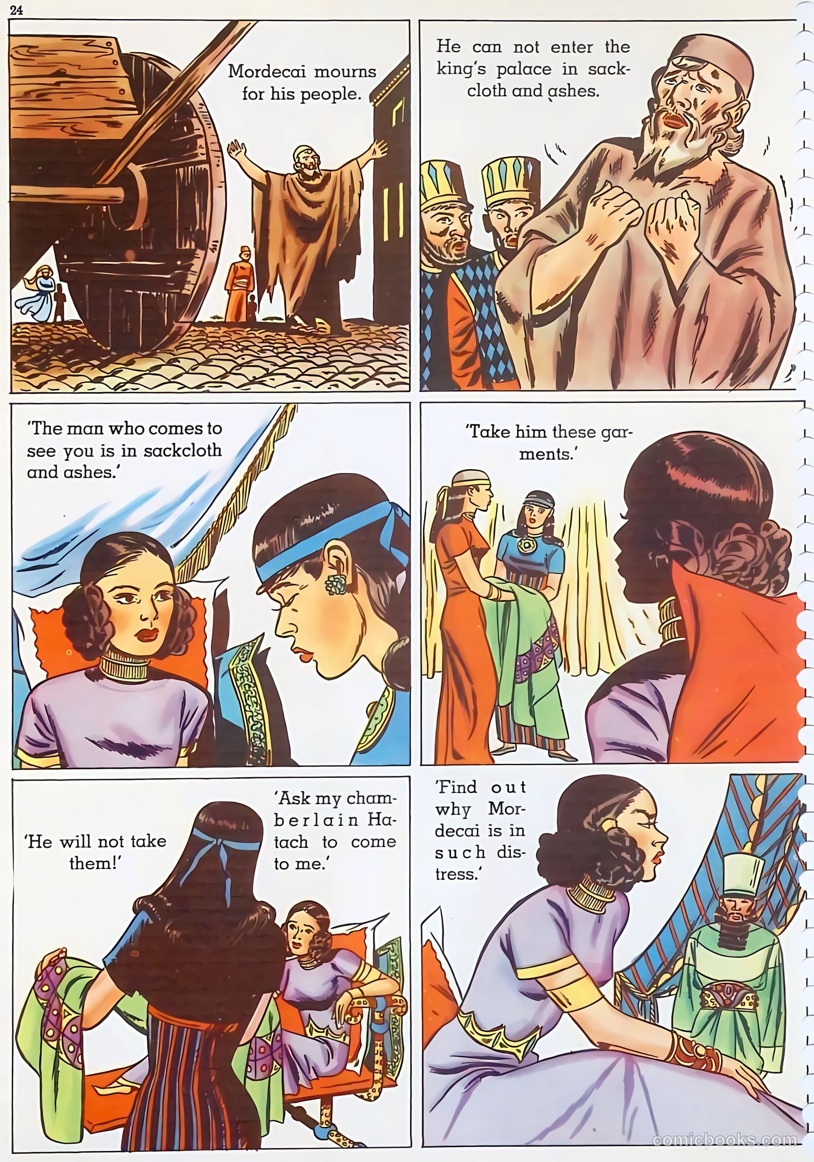 The Life of Esther Visualized #1 (1947) — page 25 of 48
