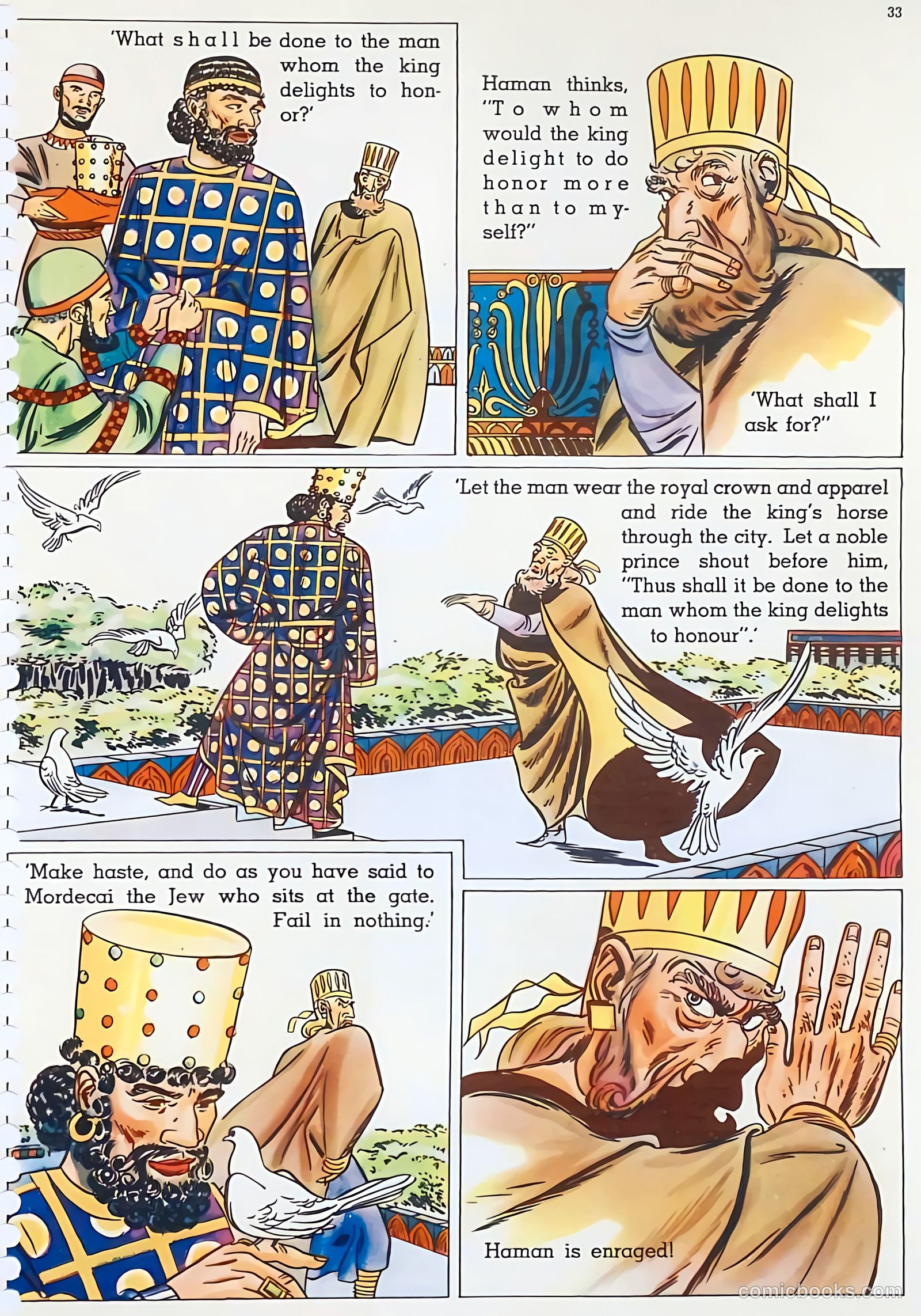 The Life of Esther Visualized #1 (1947) — page 34 of 48