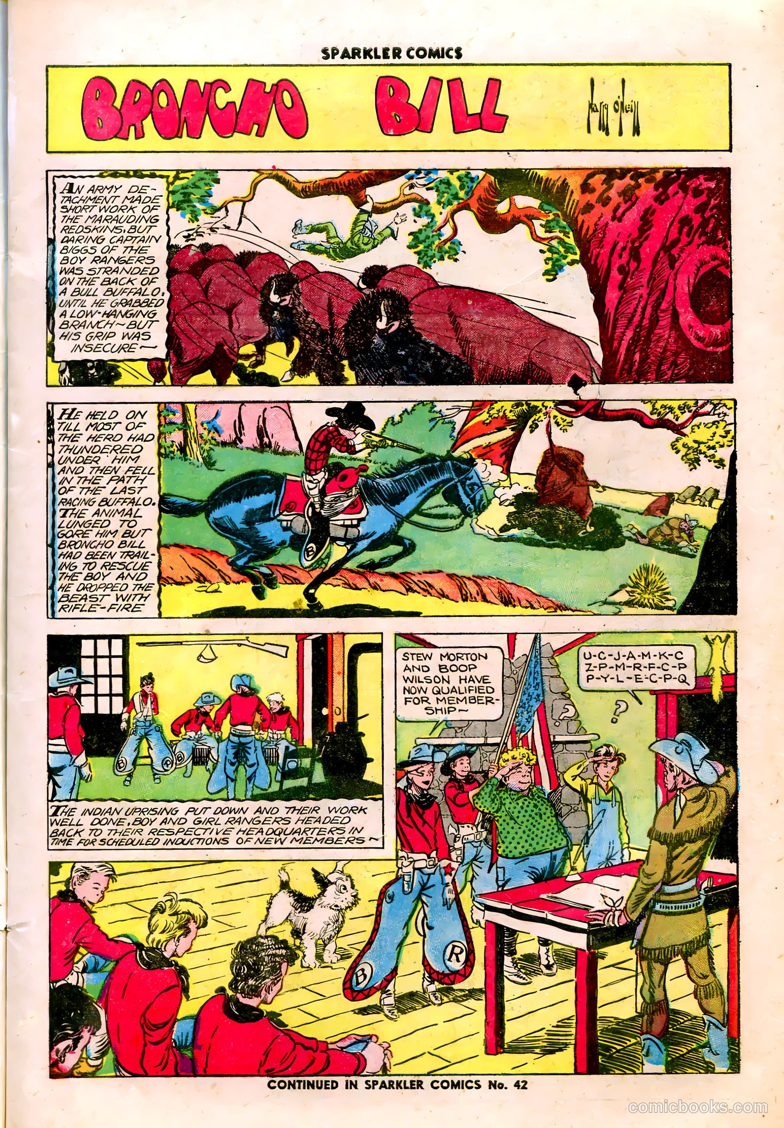 Sparkler Comics #41 (1948) — page 11 of 41