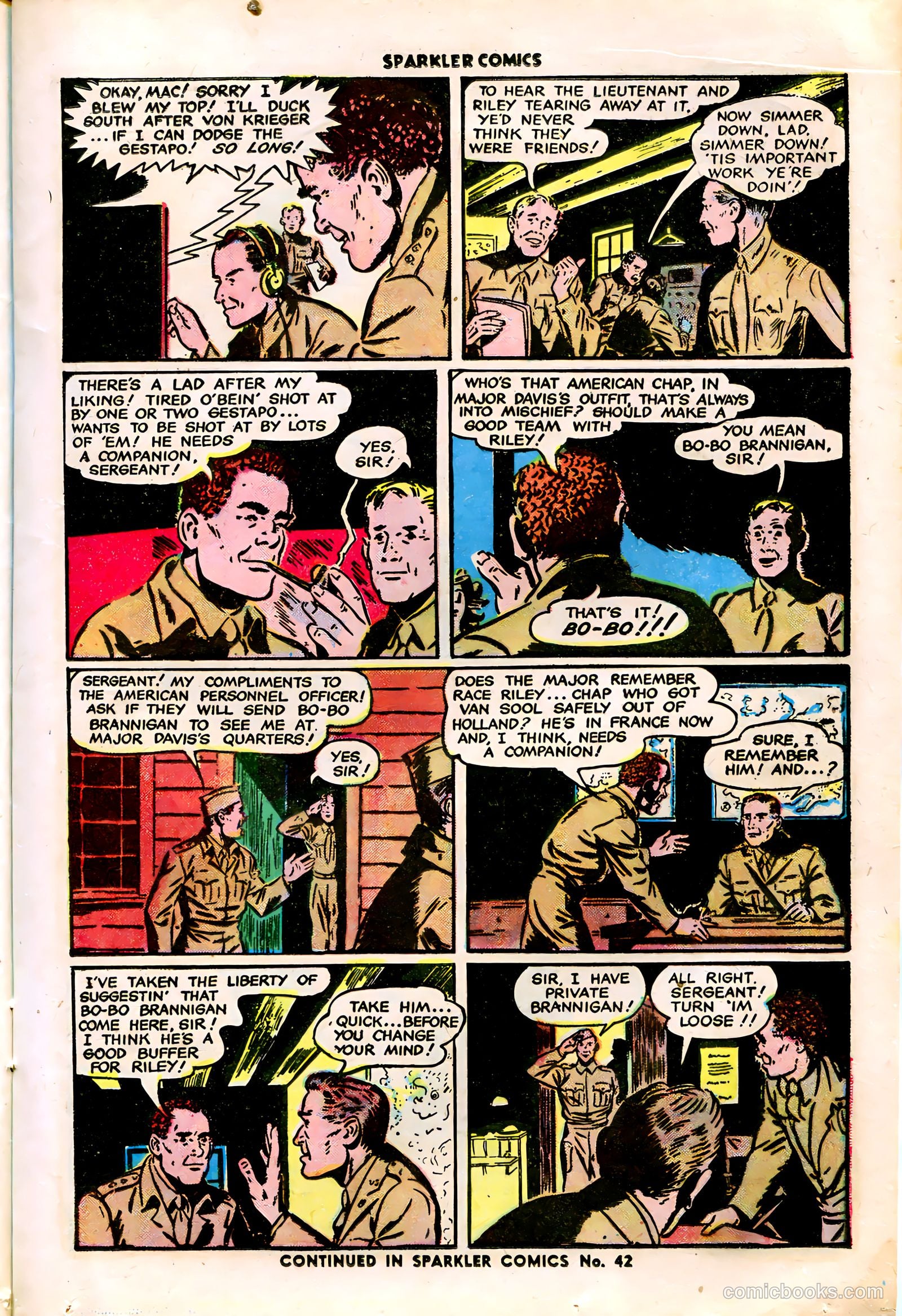 Sparkler Comics #41 (1948) — page 15 of 41
