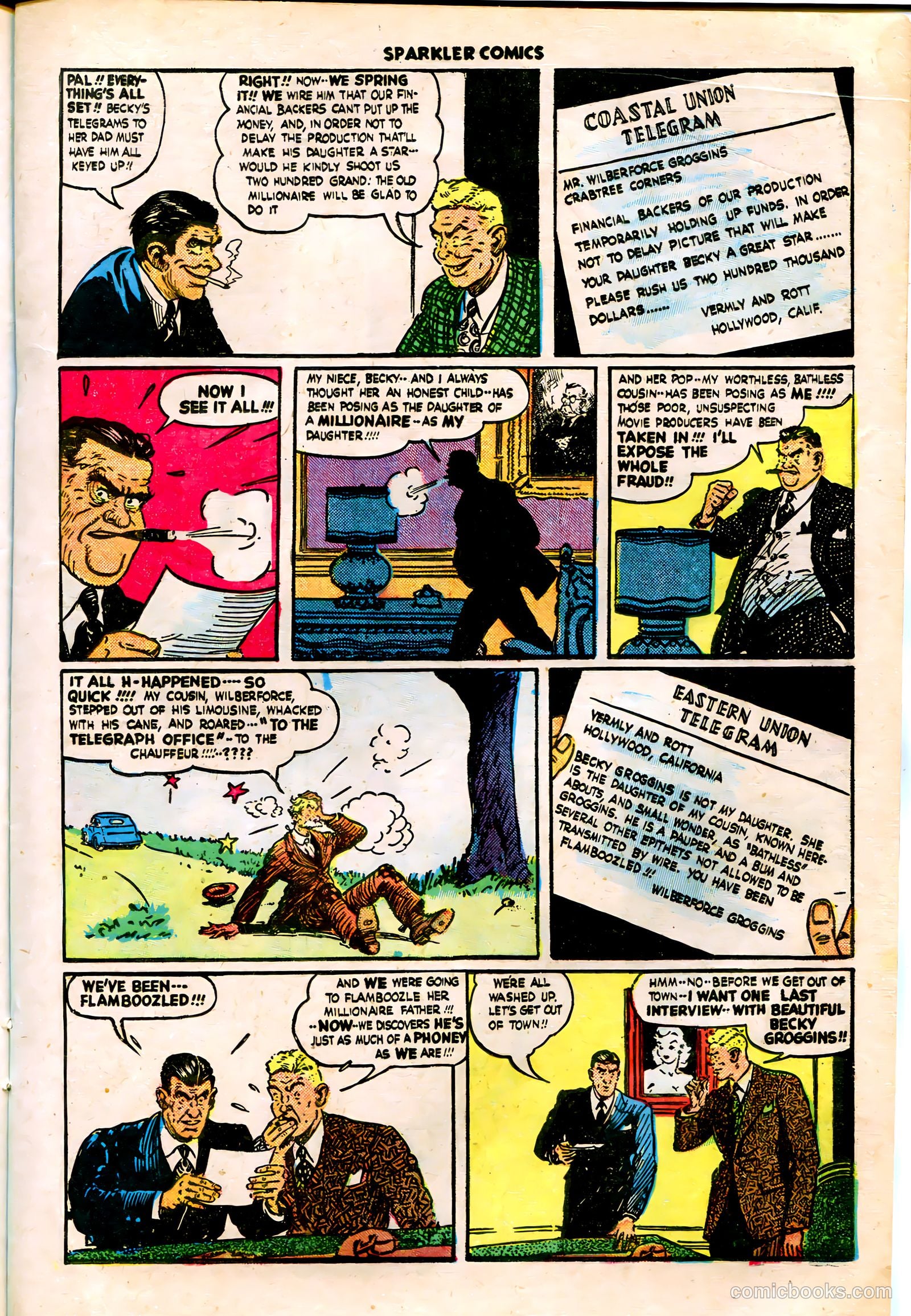Sparkler Comics #41 (1948) — page 17 of 41