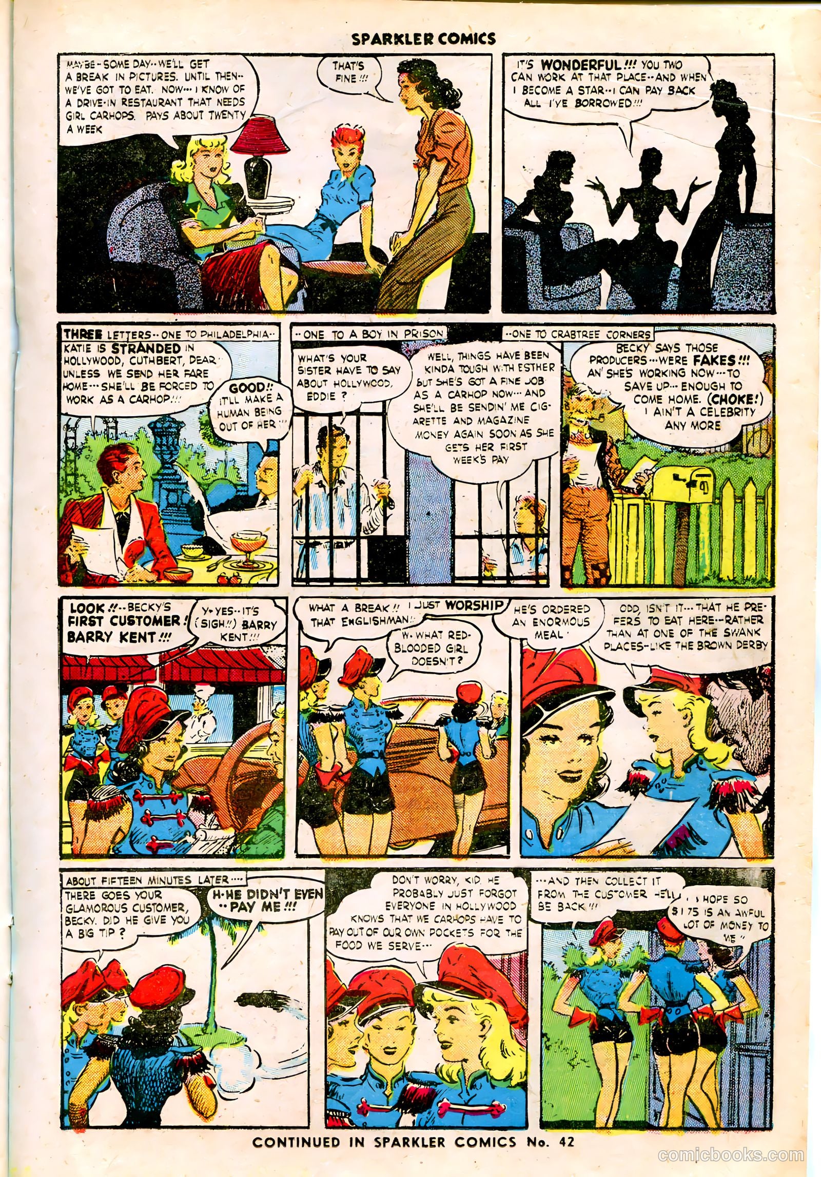 Sparkler Comics #41 (1948) — page 19 of 41