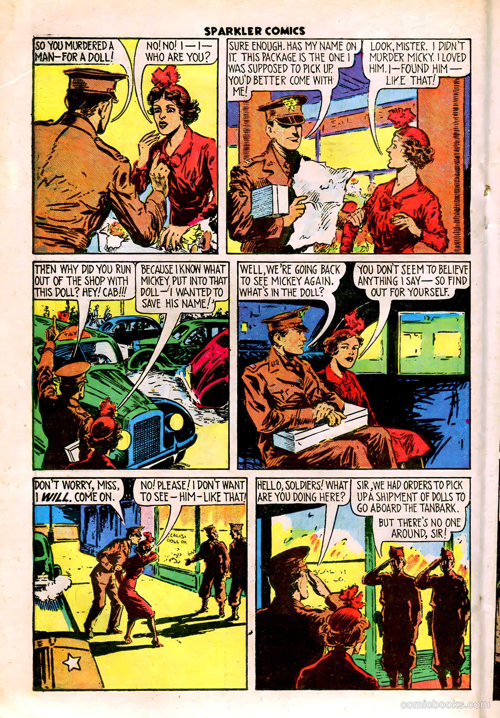 Sparkler Comics #41 (1948) — page 24 of 41