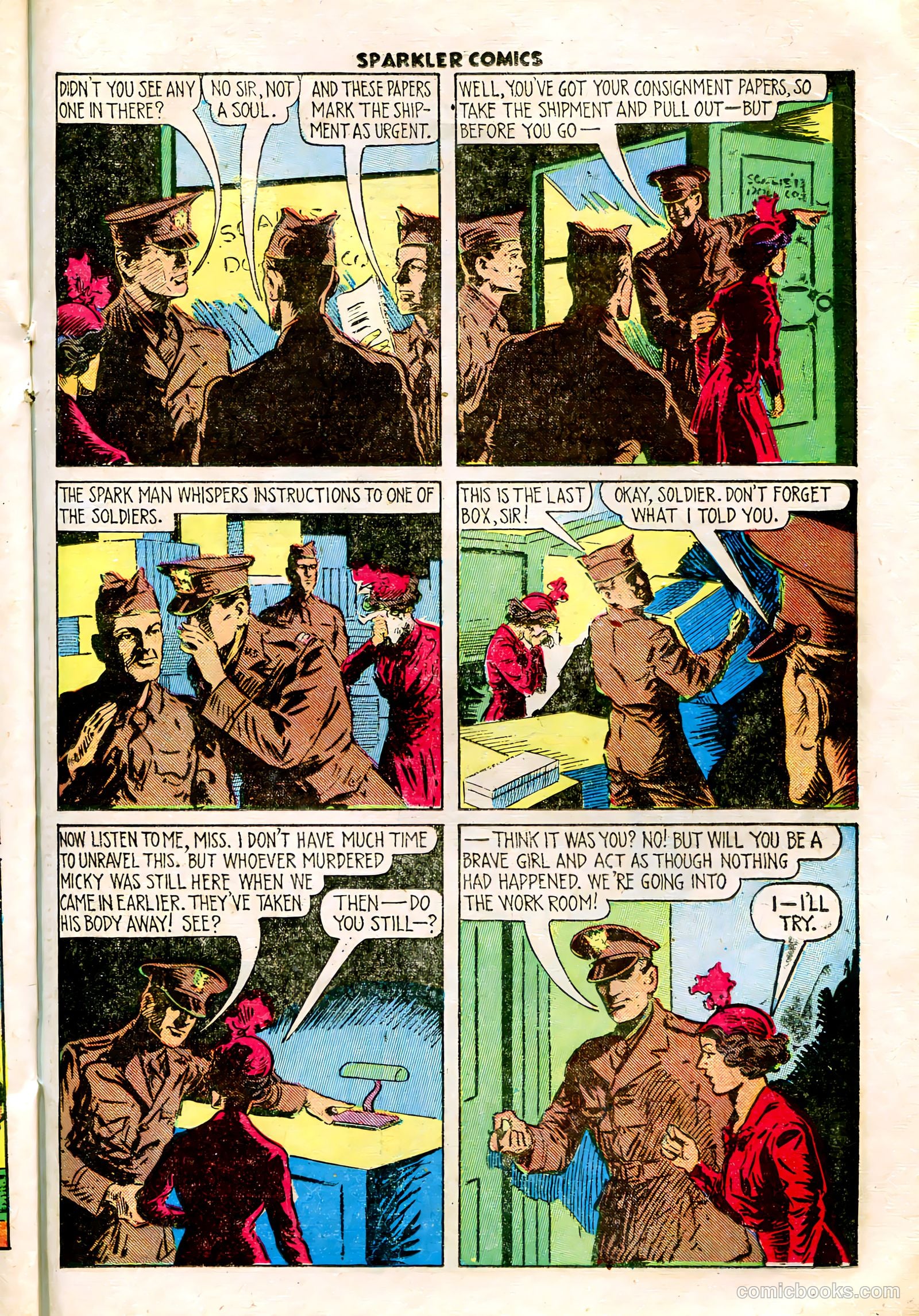 Sparkler Comics #41 (1948) — page 25 of 41
