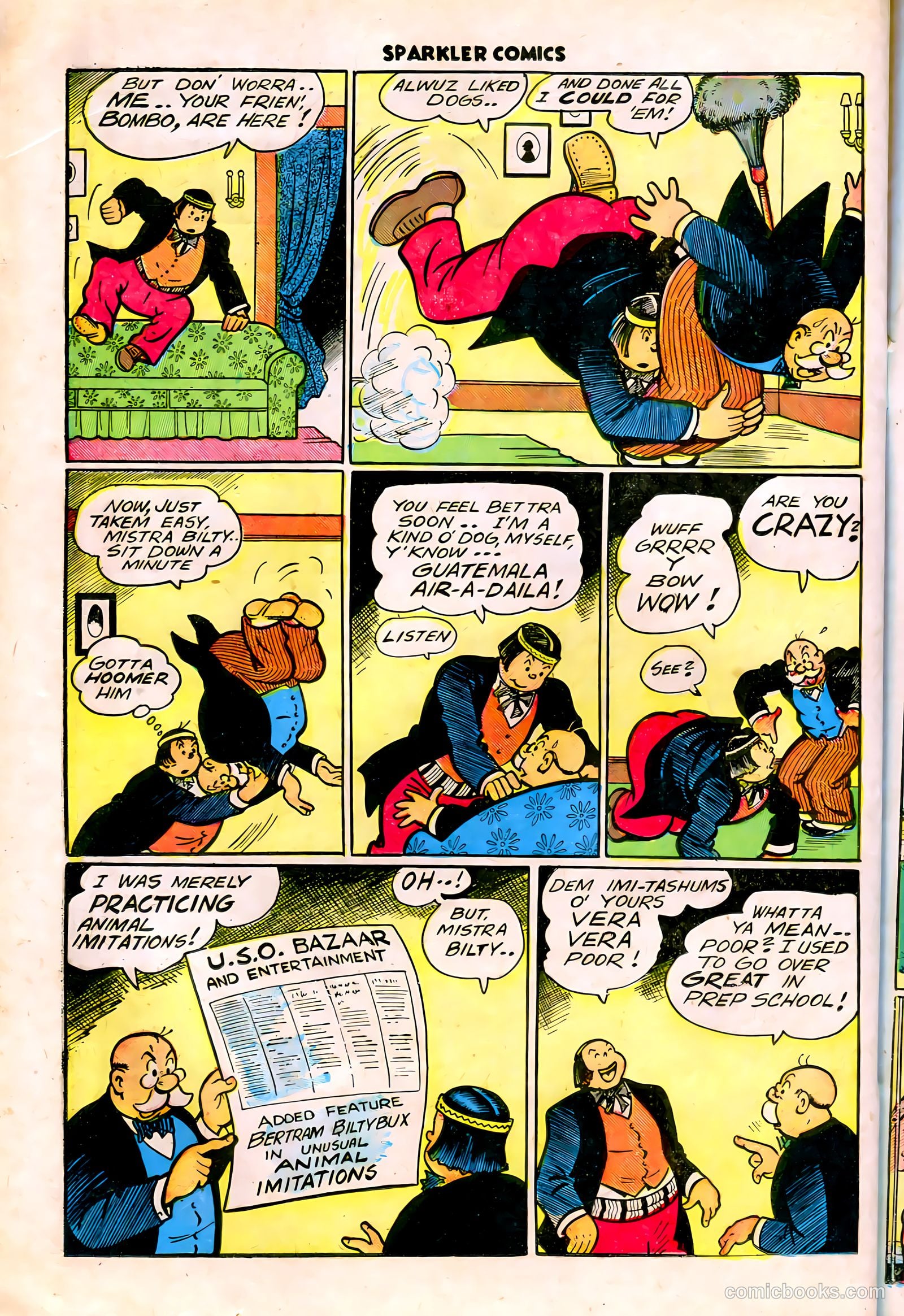 Sparkler Comics #41 (1948) — page 30 of 41
