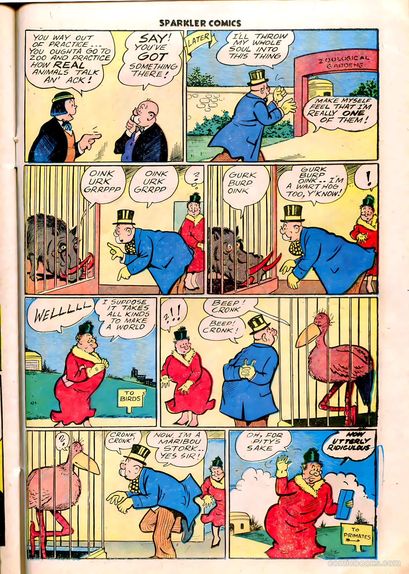 Sparkler Comics #41 (1948) — page 31 of 41
