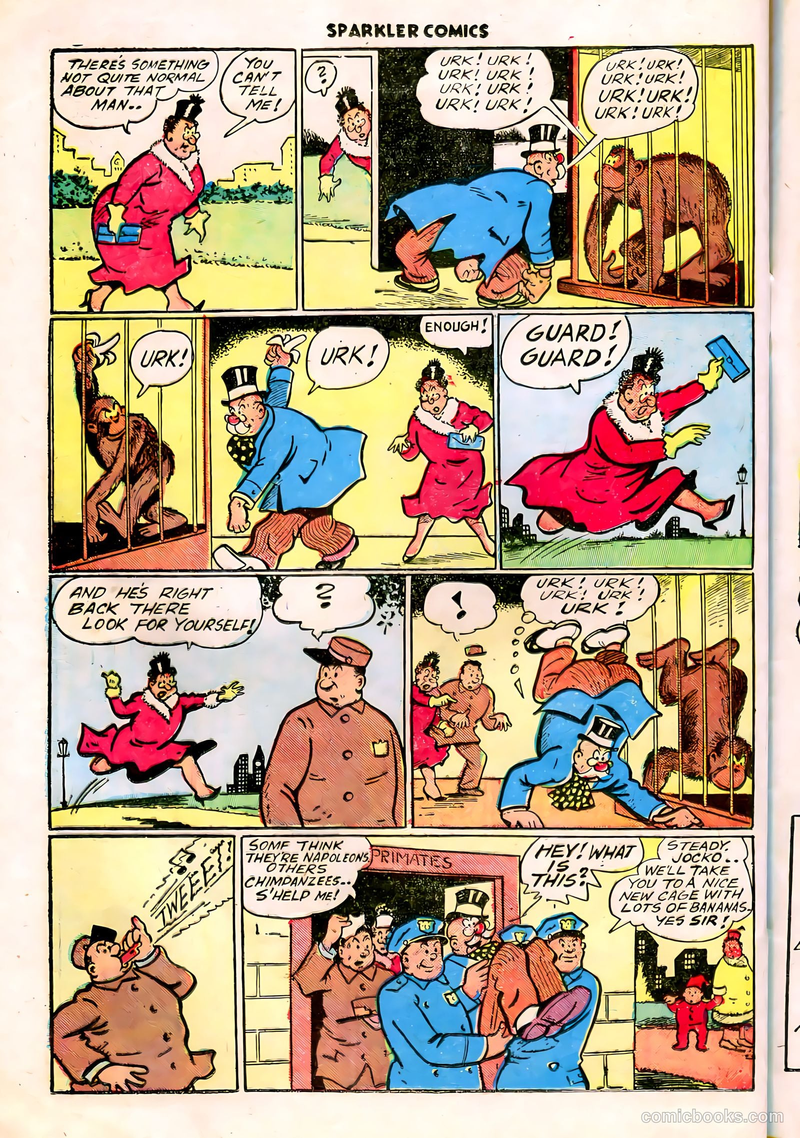 Sparkler Comics #41 (1948) — page 32 of 41