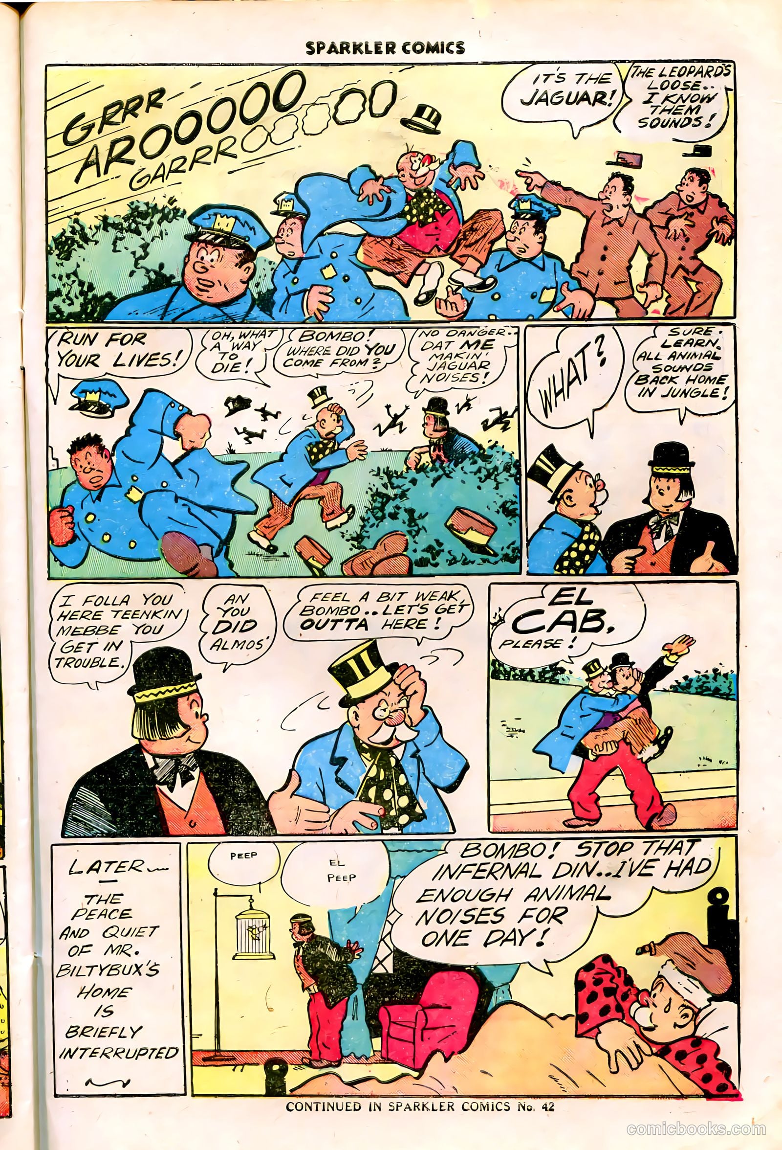 Sparkler Comics #41 (1948) — page 33 of 41