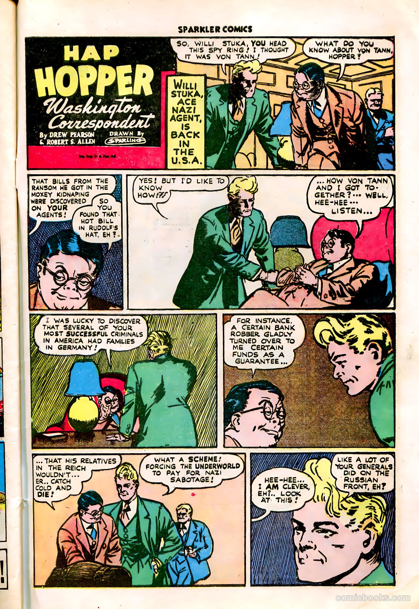 Sparkler Comics #41 (1948) — page 34 of 41